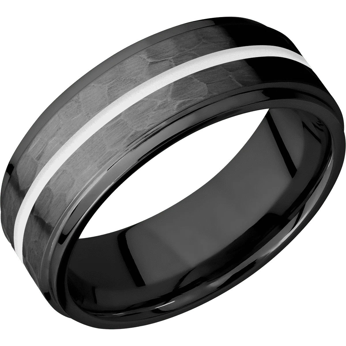 Zirconium + Hammer , Polish Finish - Image 2