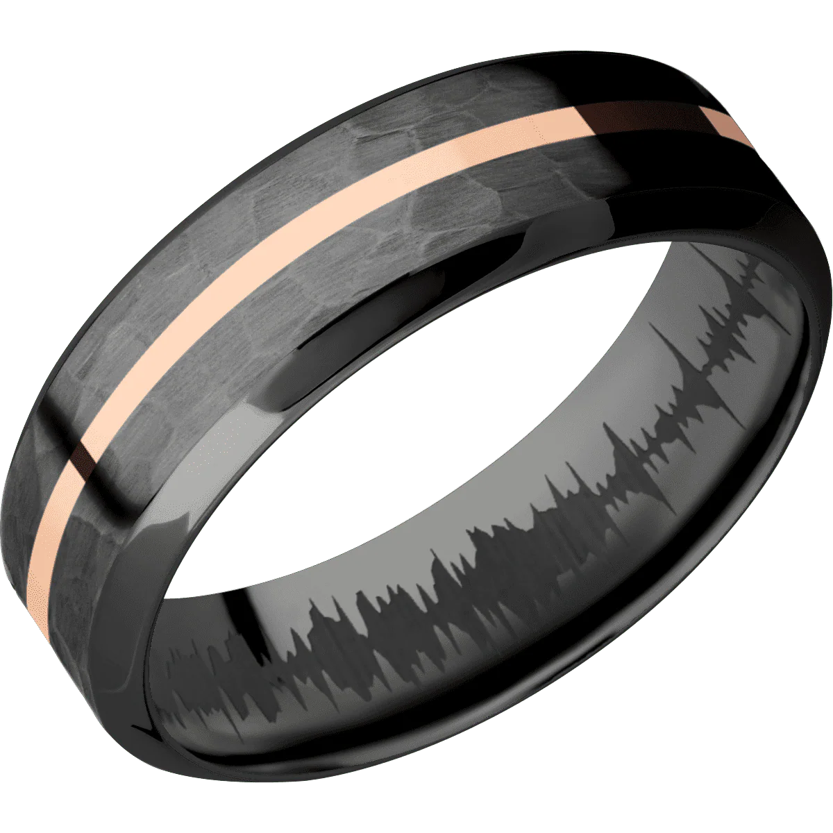 Zirconium + Hammer , Polish Finish - Image 2