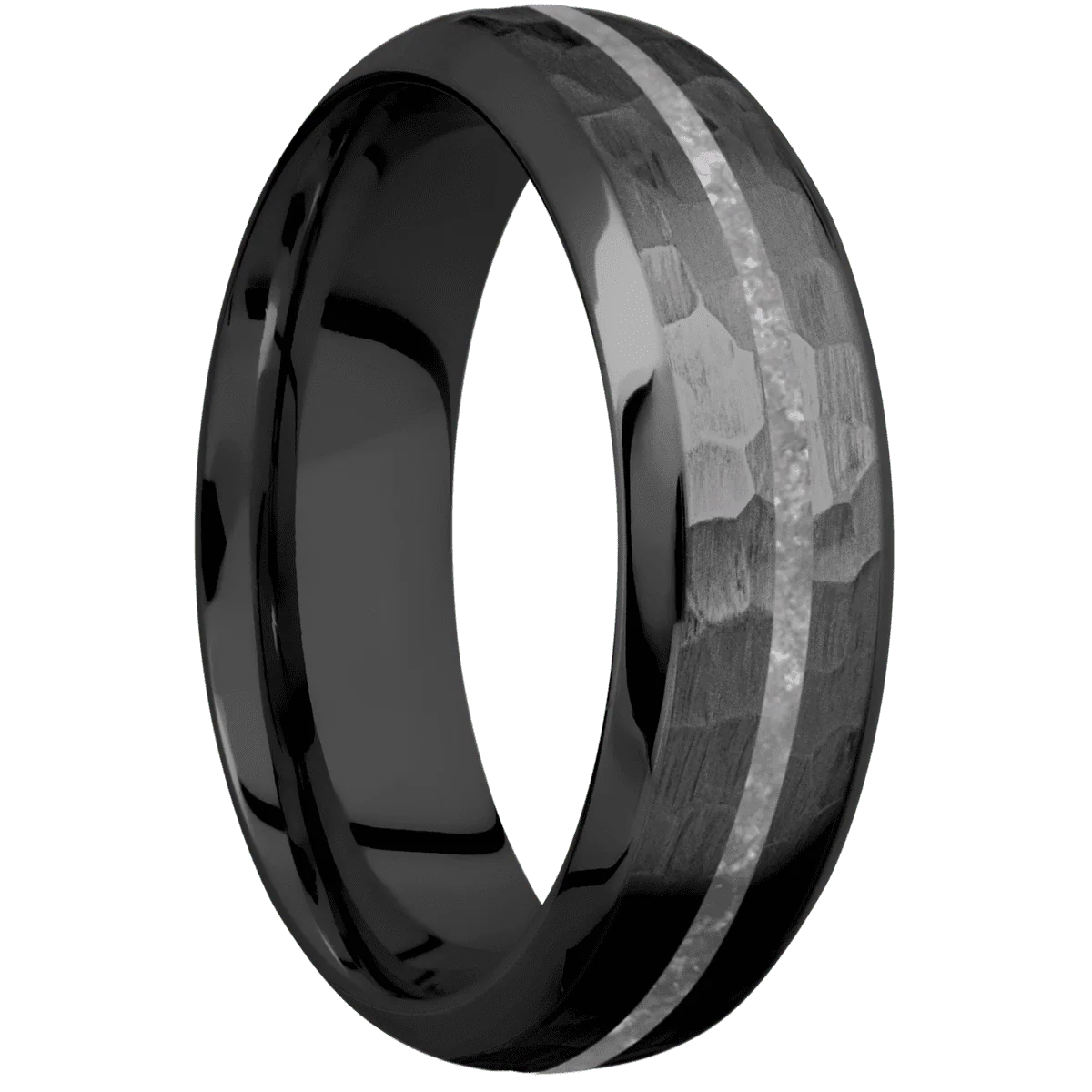 Zirconium + Hammer , Polish Finish