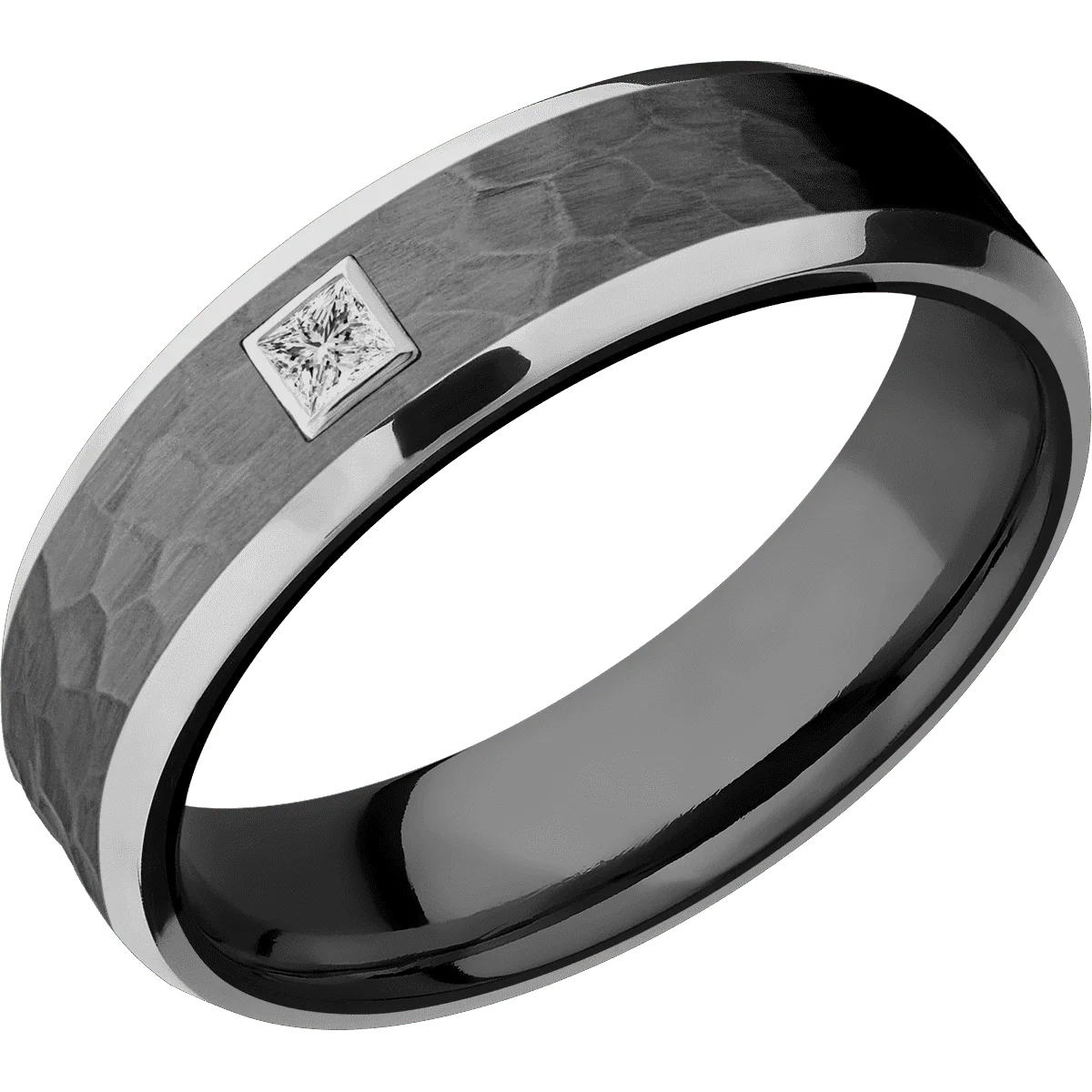 Zirconium + Hammer , Polish Finish - Image 2