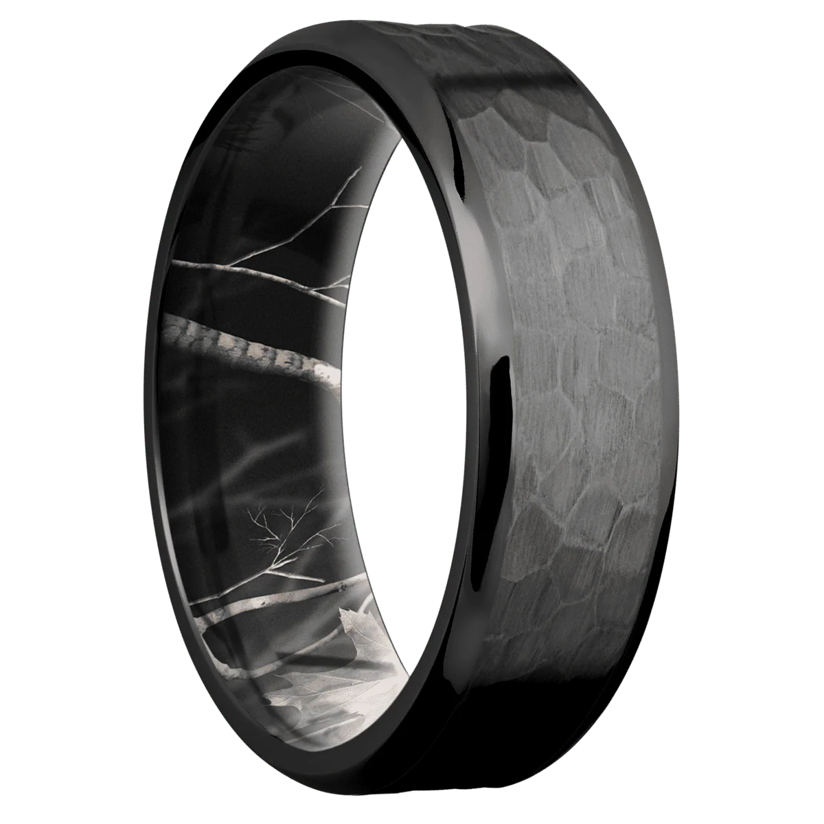 Zirconium + Hammer , Polish Finish + RealTree APC Black