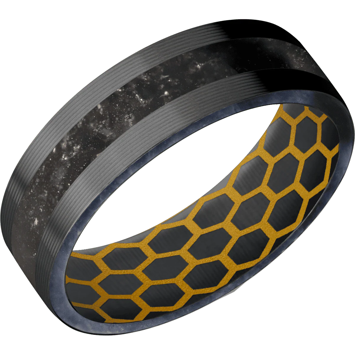Zirconium + Machine Finish + Metallic Yellow - Image 2