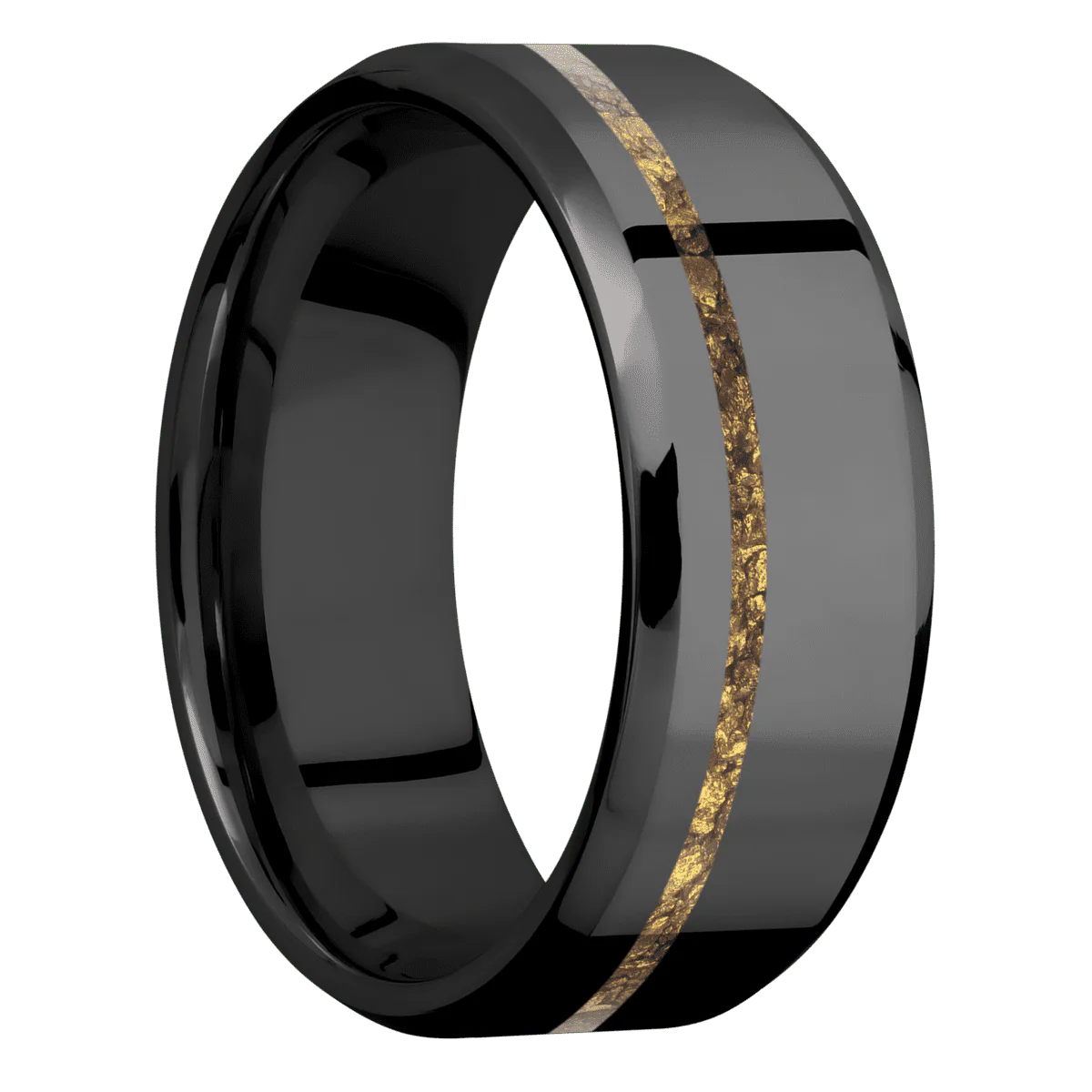 Zirconium + Polish , Bead Finish