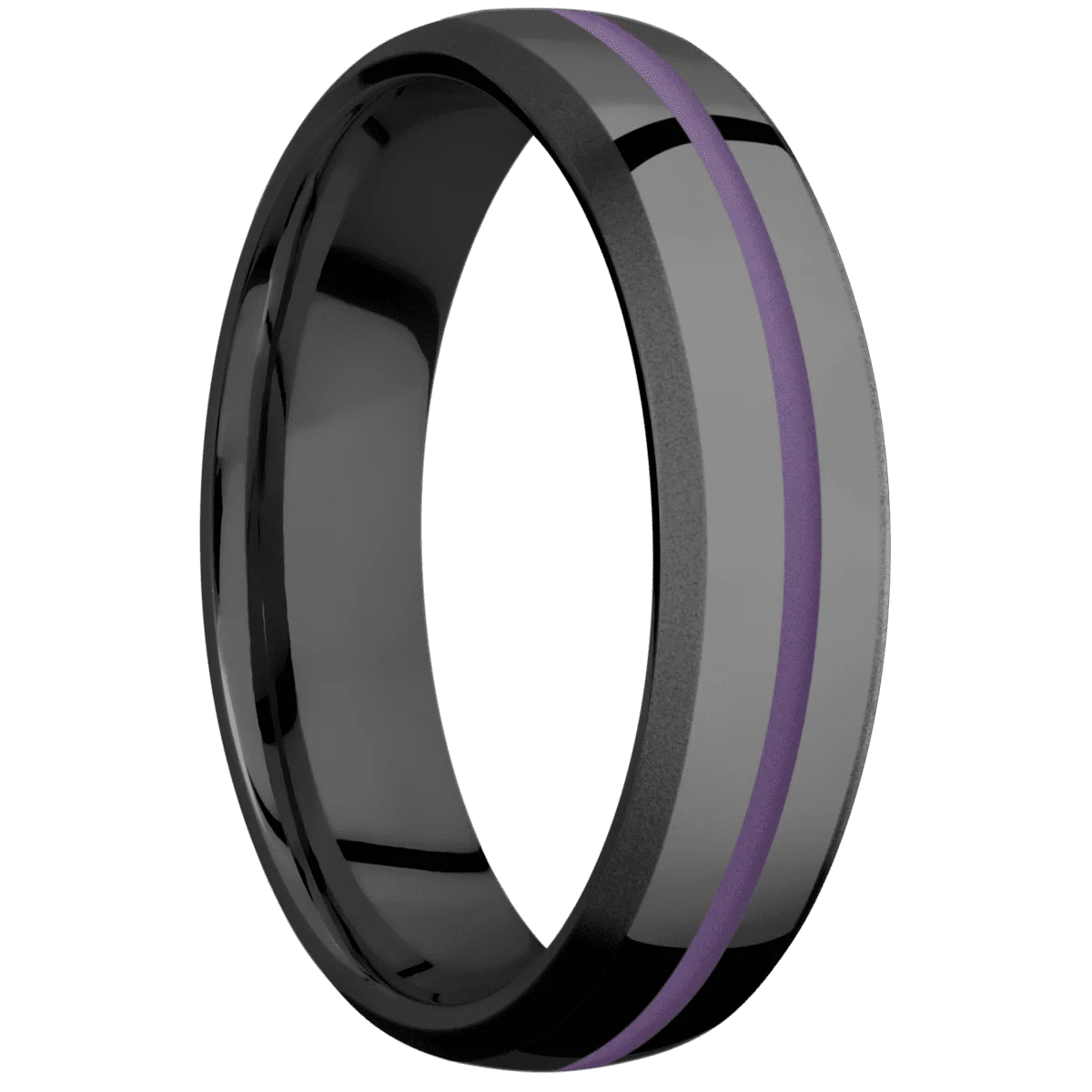Zirconium + Polish , Bead Finish