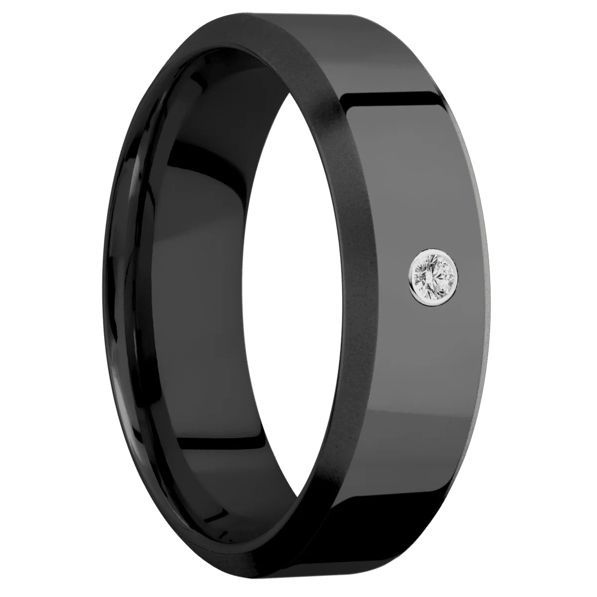 Zirconium + Polish , Bead Finish