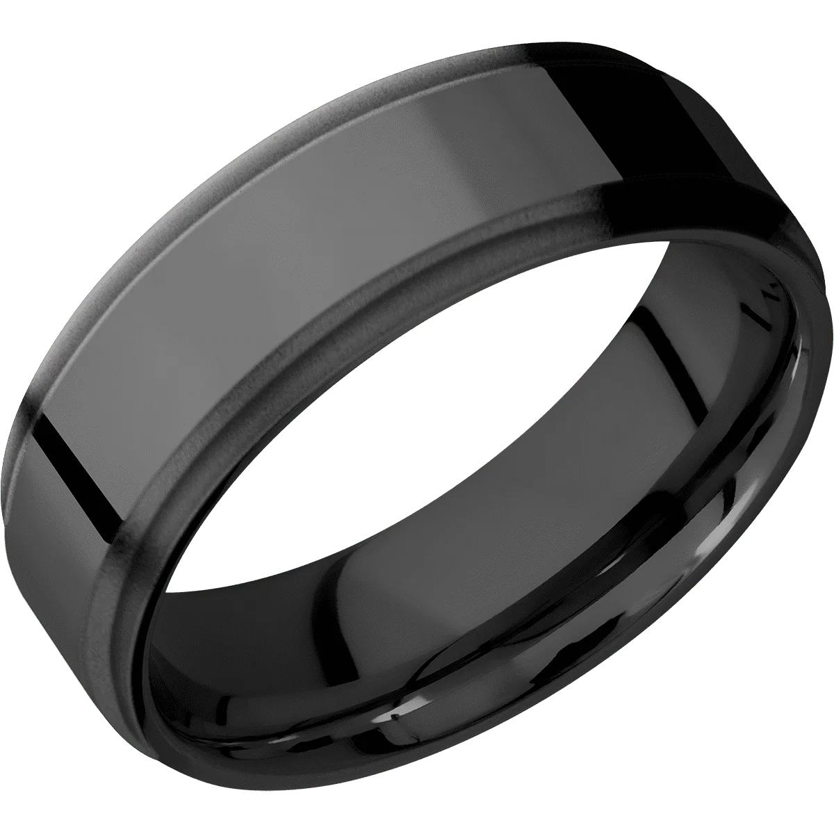 Zirconium + Polish , Bead Finish - Image 2