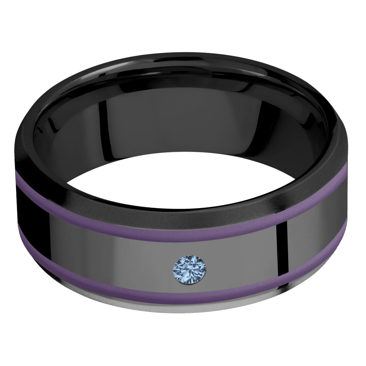 Zirconium + Polish , Bead Finish - Image 3