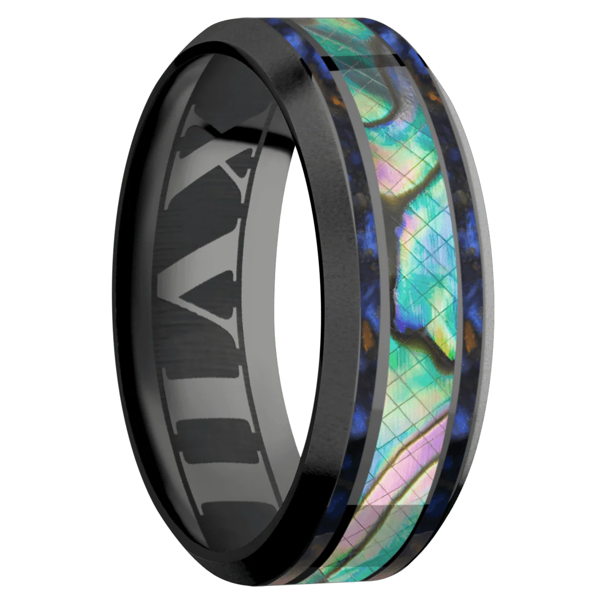 Zirconium + Polish , Bead Finish