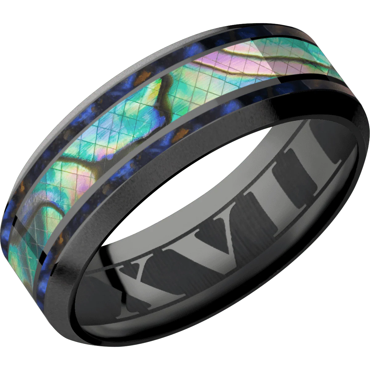 Zirconium + Polish , Bead Finish - Image 2