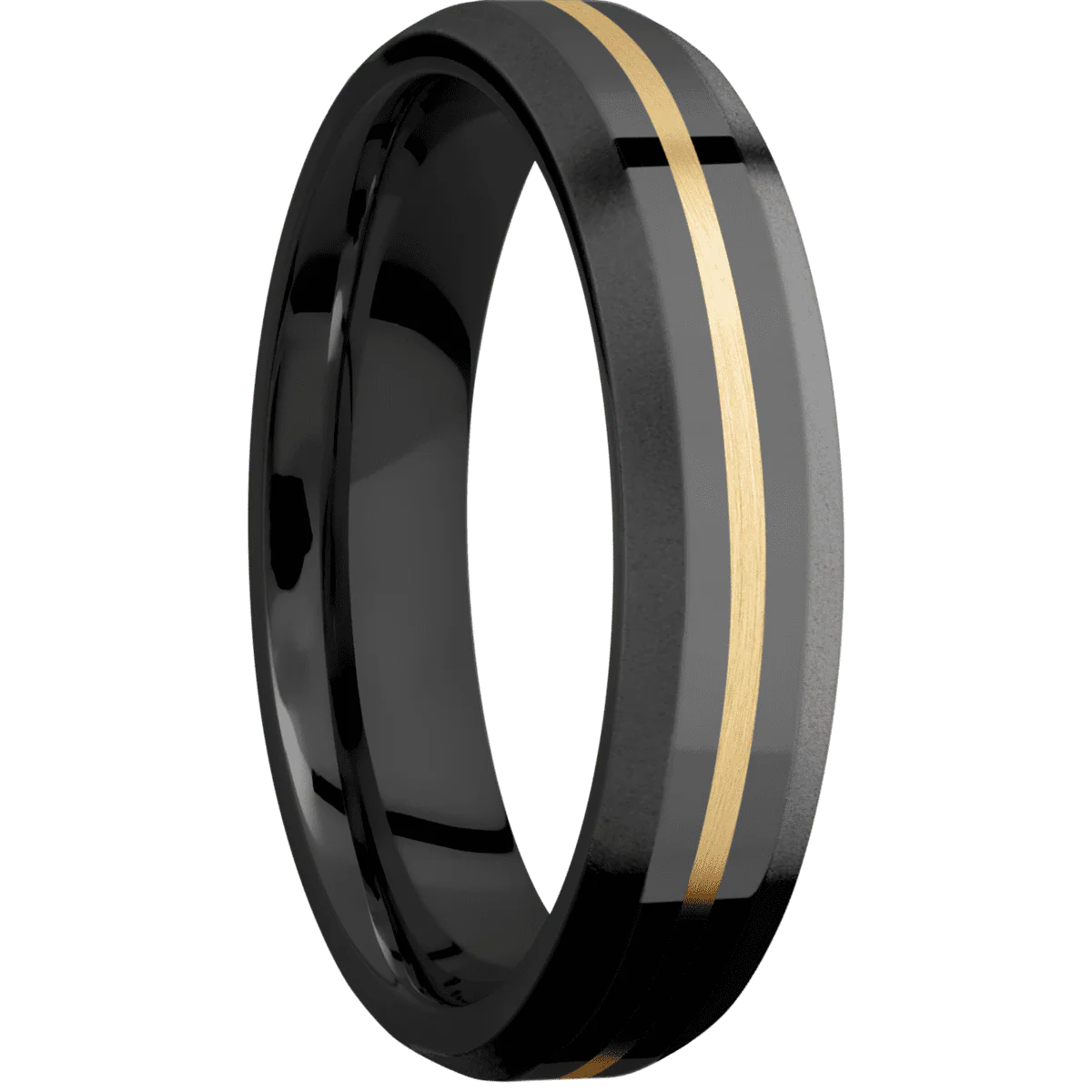 Zirconium + Polish , Bead Finish