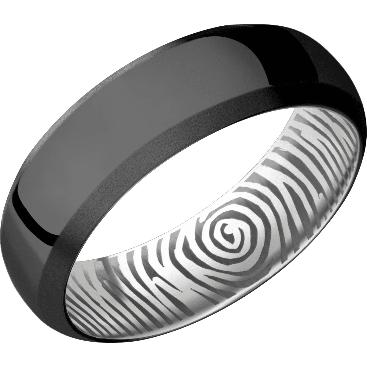 Zirconium + Polish , Bead Finish + Titanium - Image 2