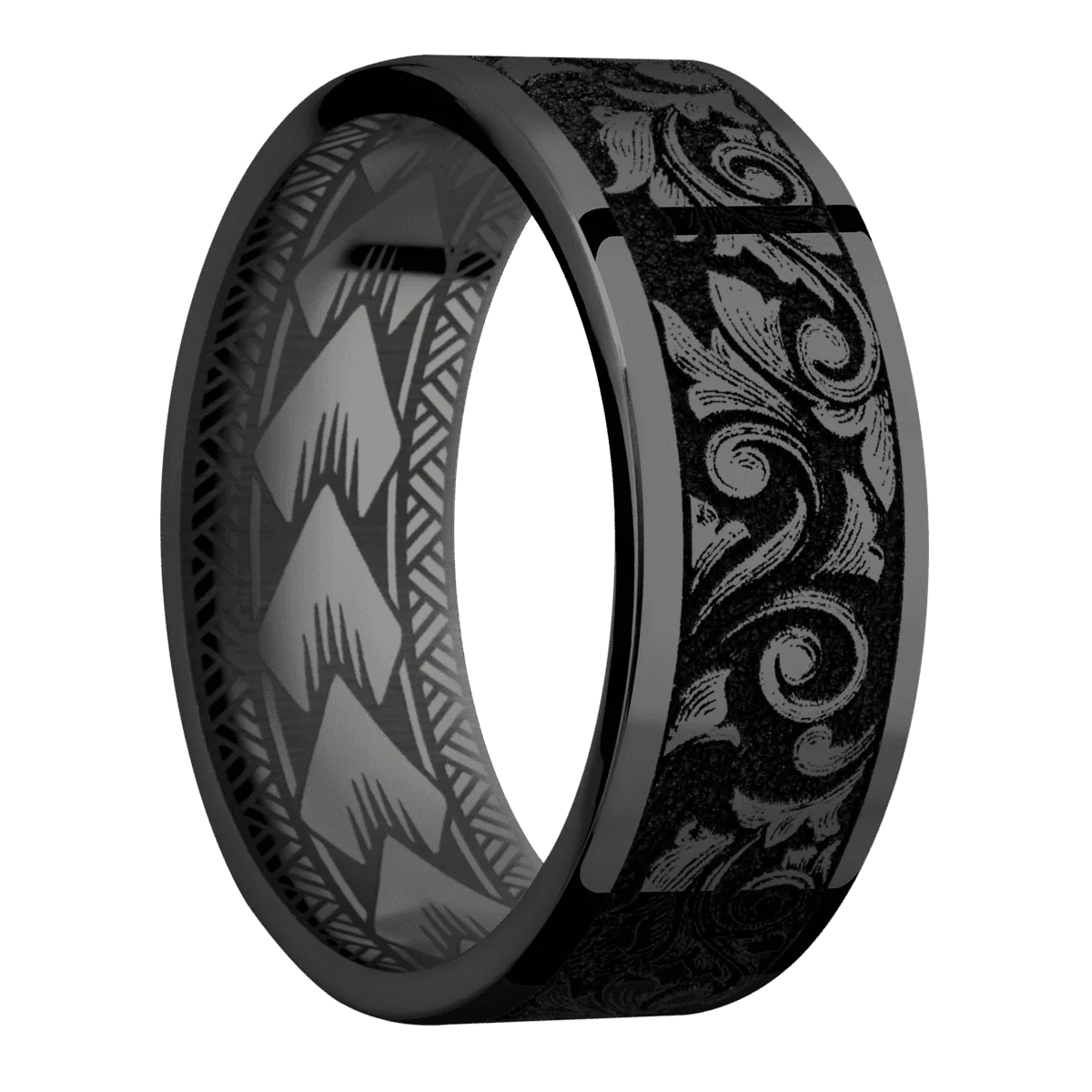 Zirconium + Polish Finish