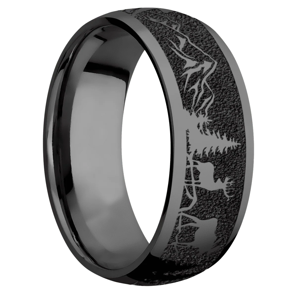 Zirconium + Polish Finish