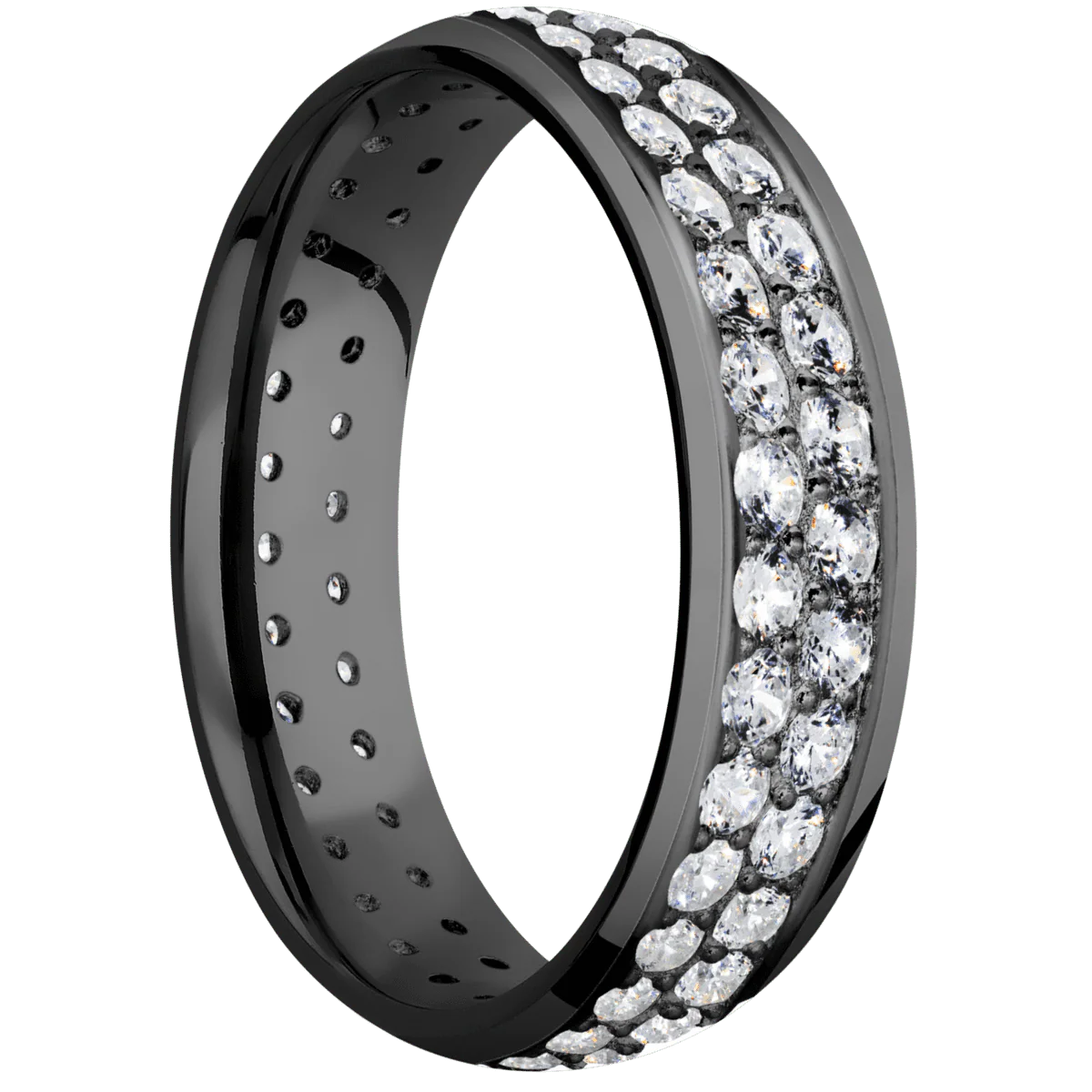 Zirconium + Polish Finish
