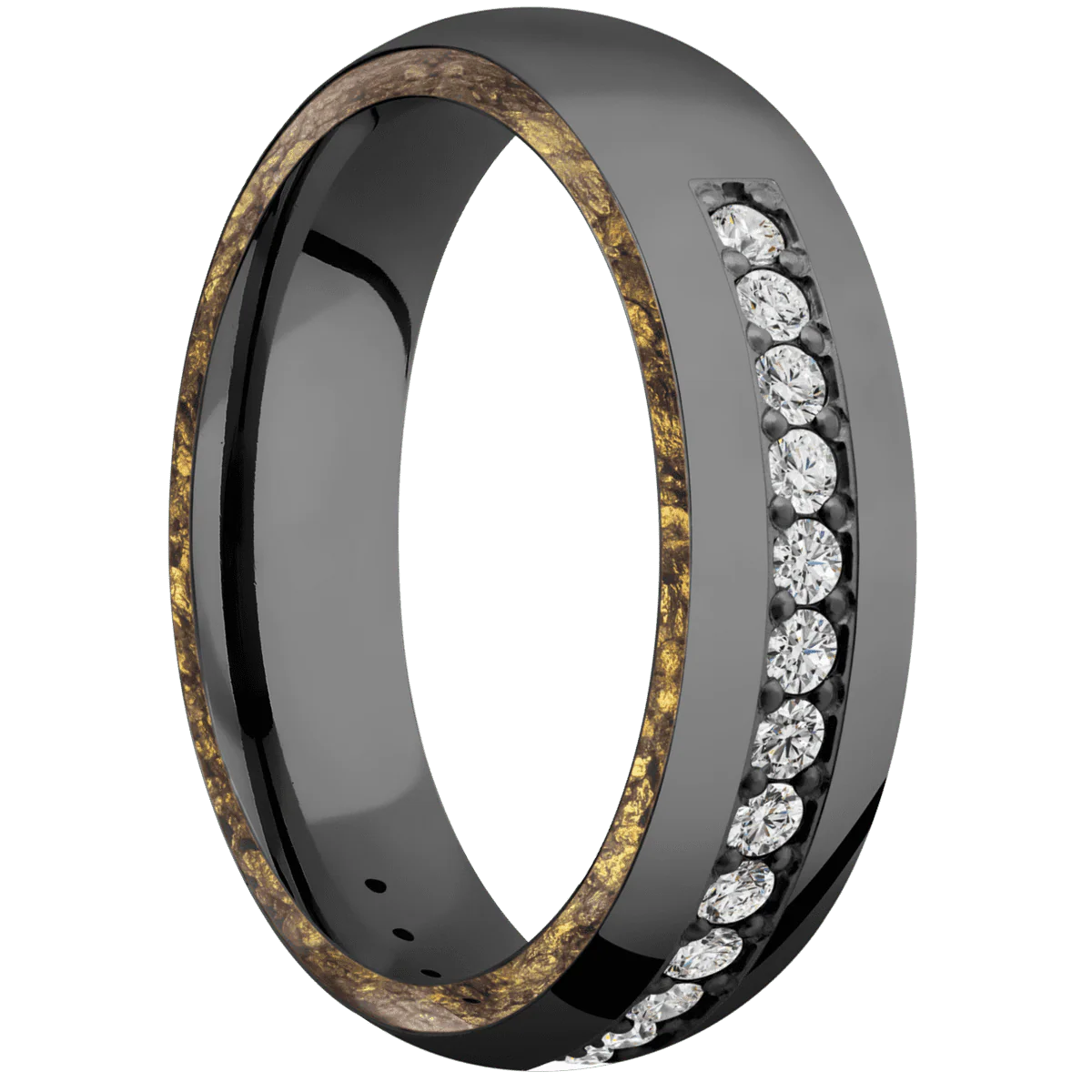 Zirconium + Polish Finish