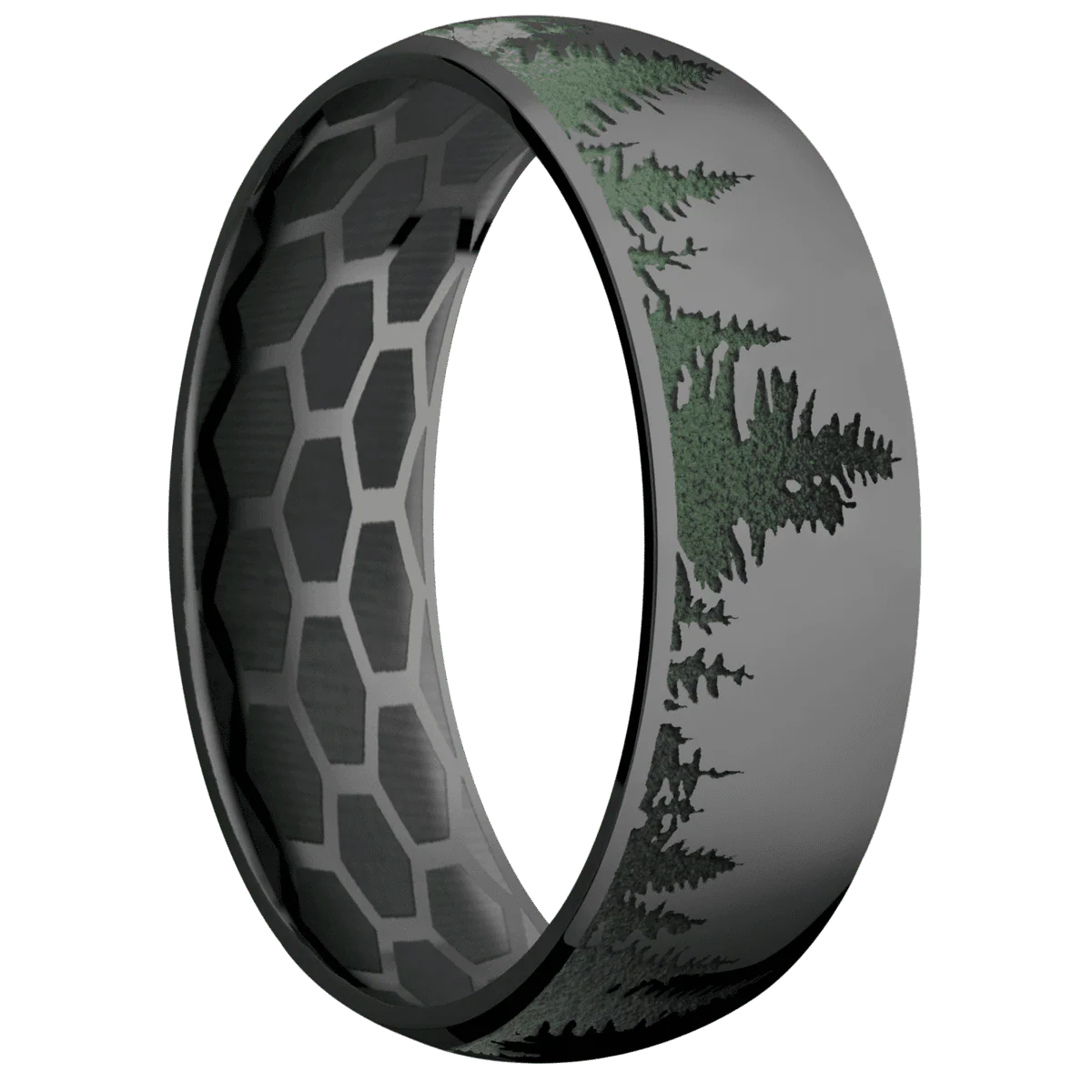 Zirconium + Polish Finish