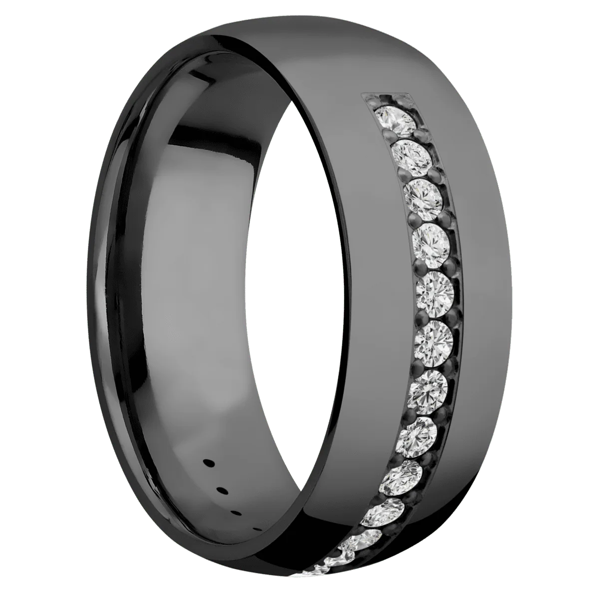 Zirconium + Polish Finish