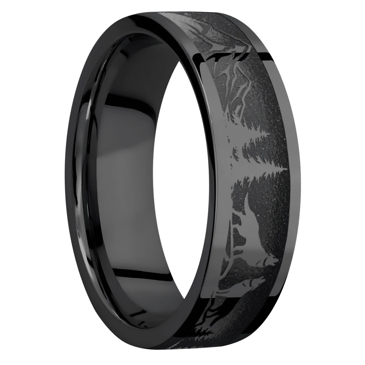 Zirconium + Polish Finish