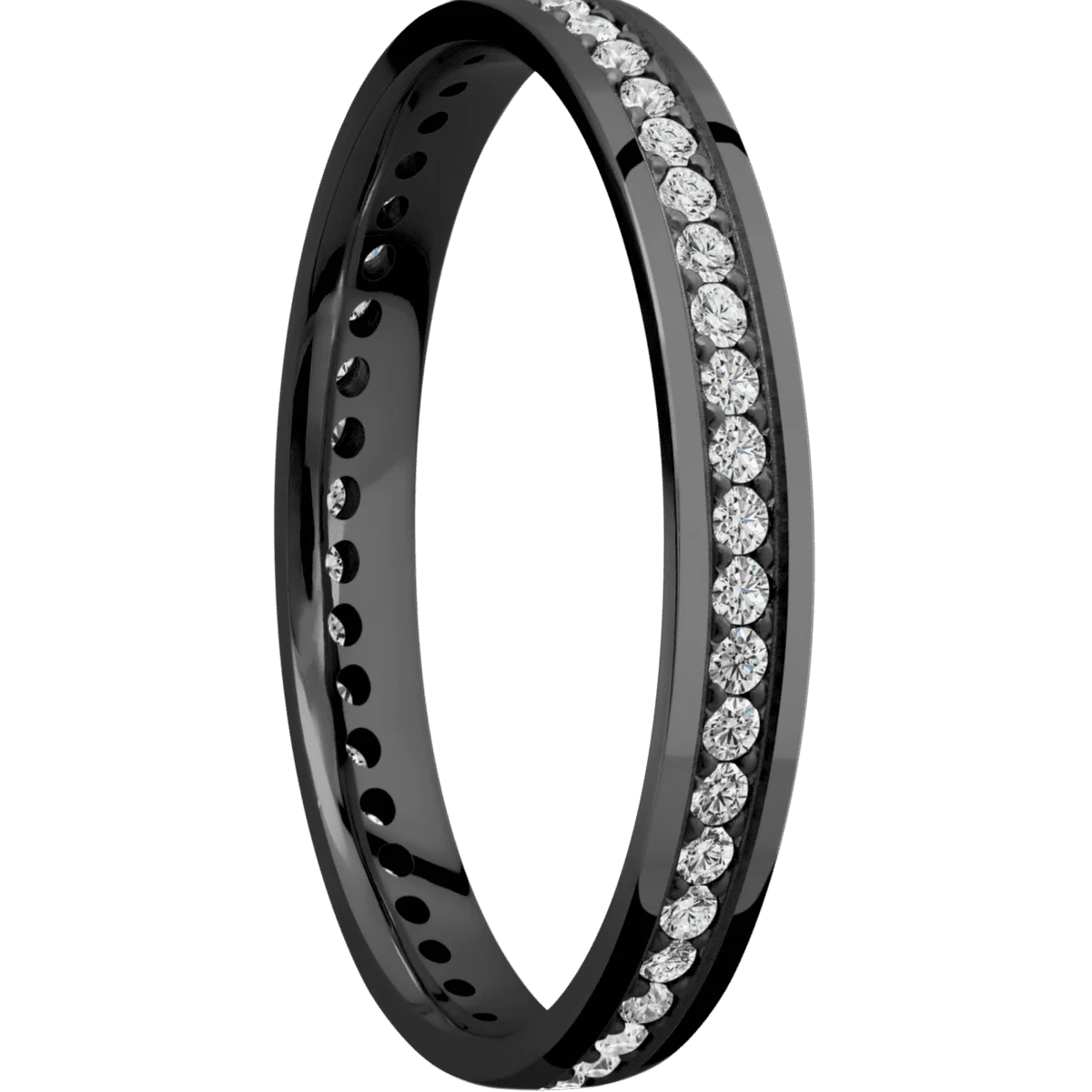 Zirconium + Polish Finish