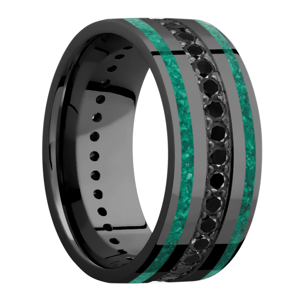 Zirconium + Polish Finish