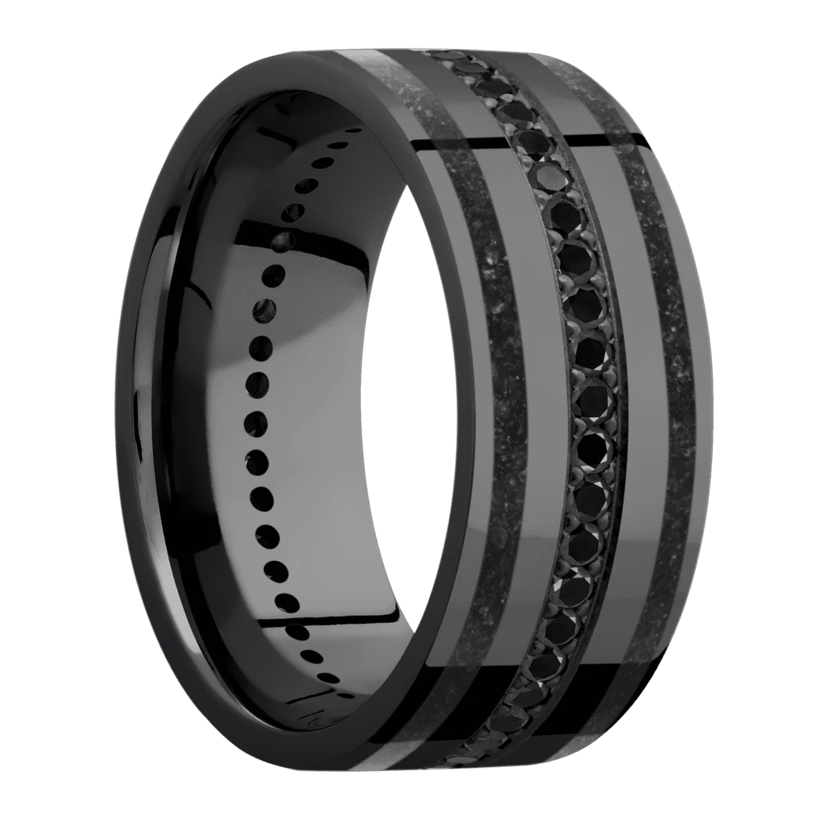 Zirconium + Polish Finish