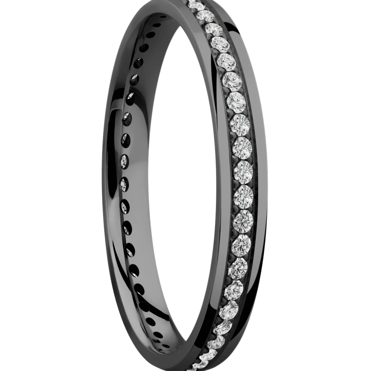 Zirconium + Polish Finish