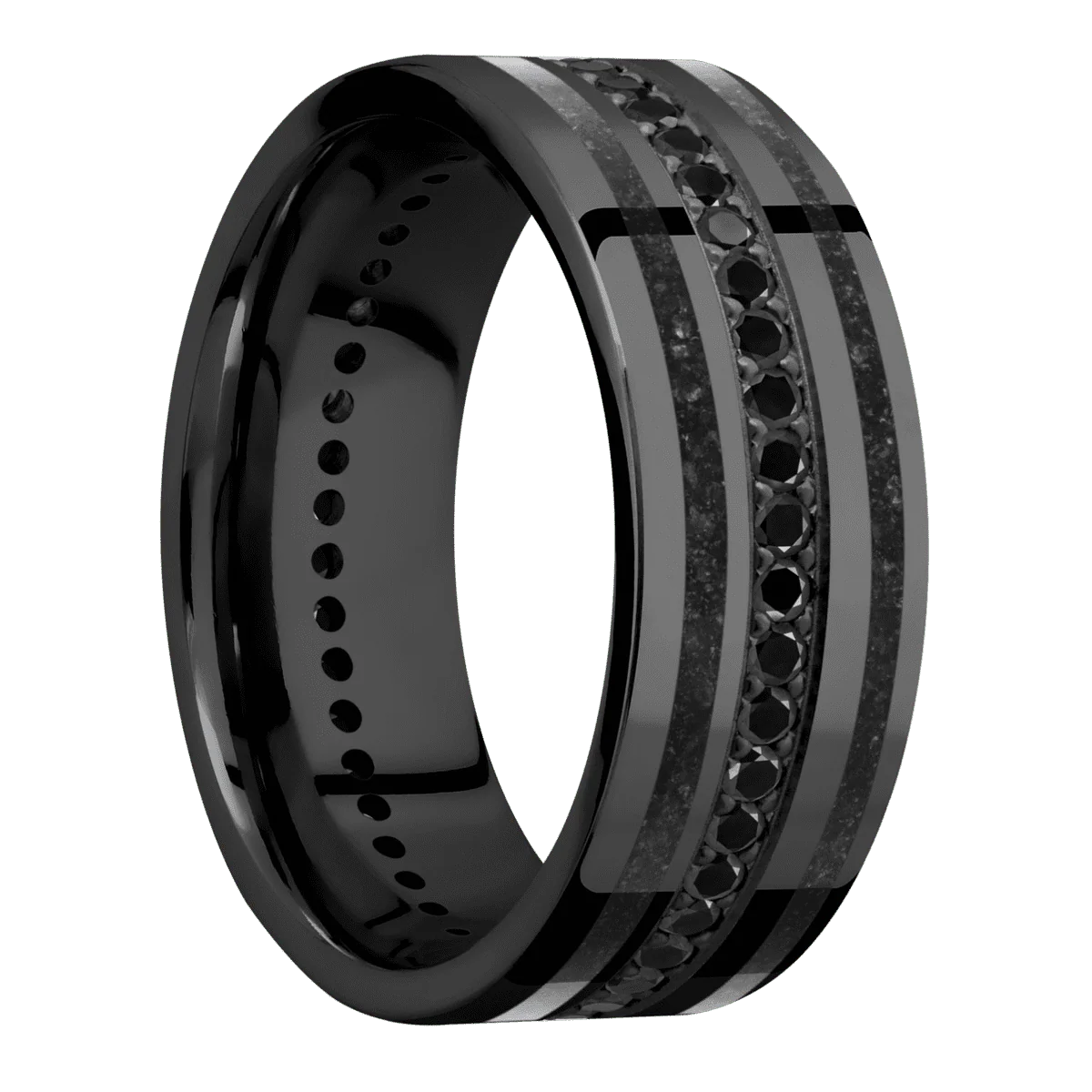 Zirconium + Polish Finish