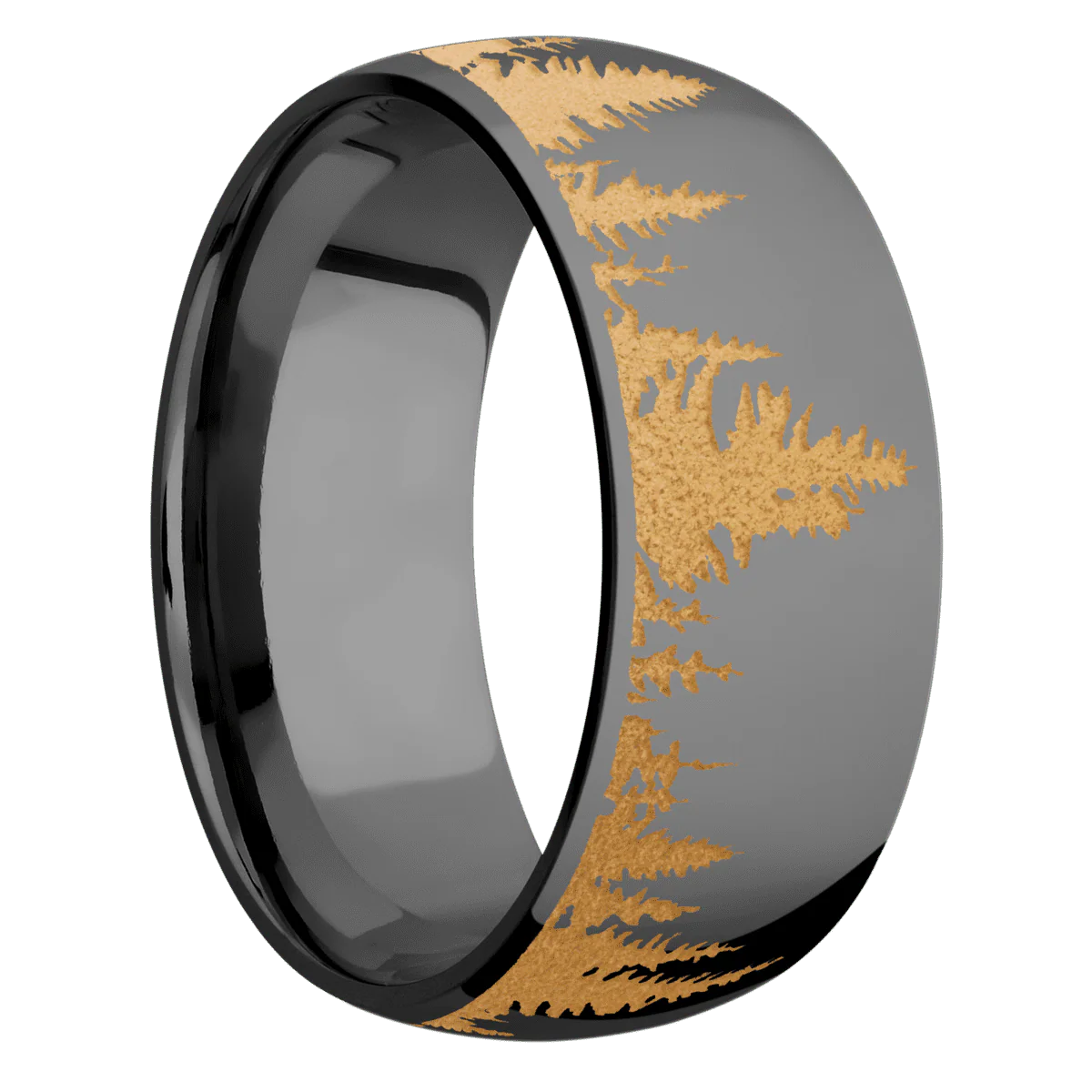 Zirconium + Polish Finish