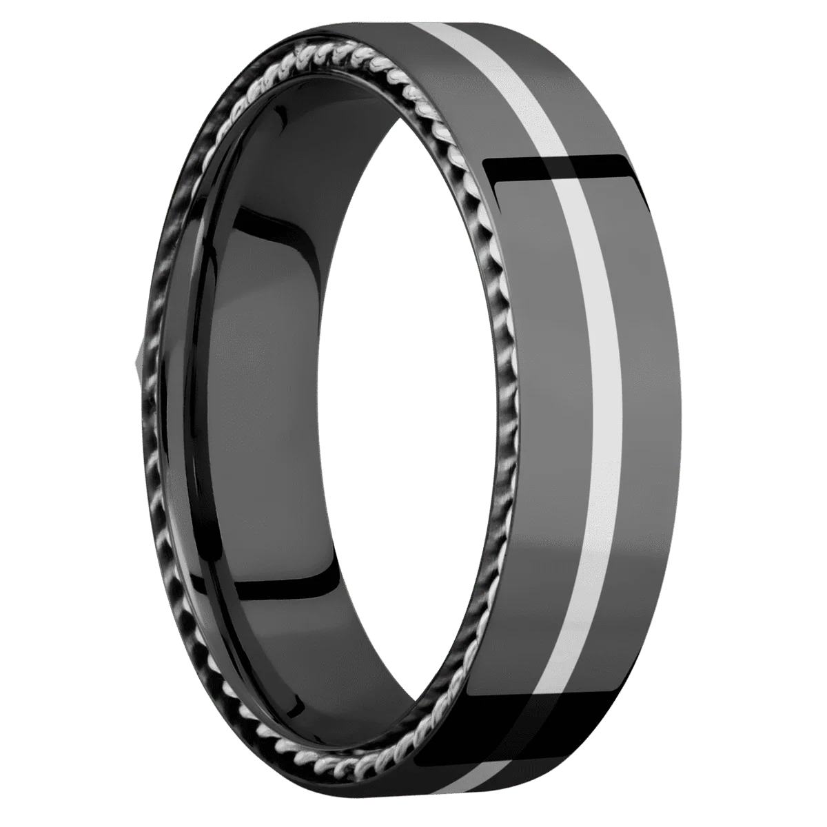 Zirconium + Polish Finish