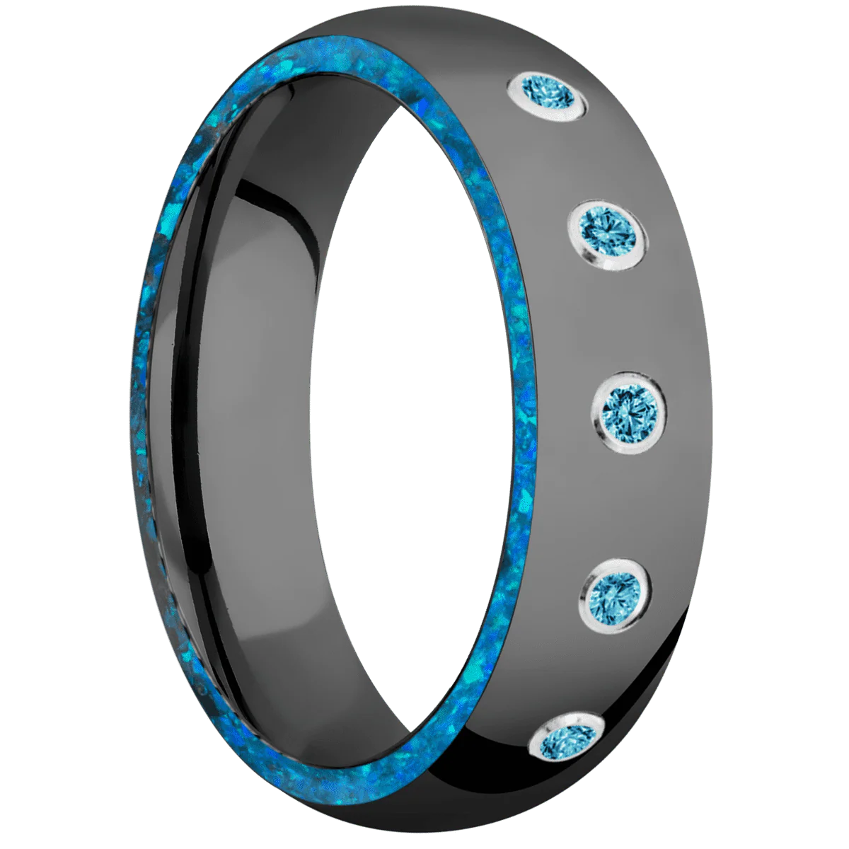 Zirconium + Polish Finish