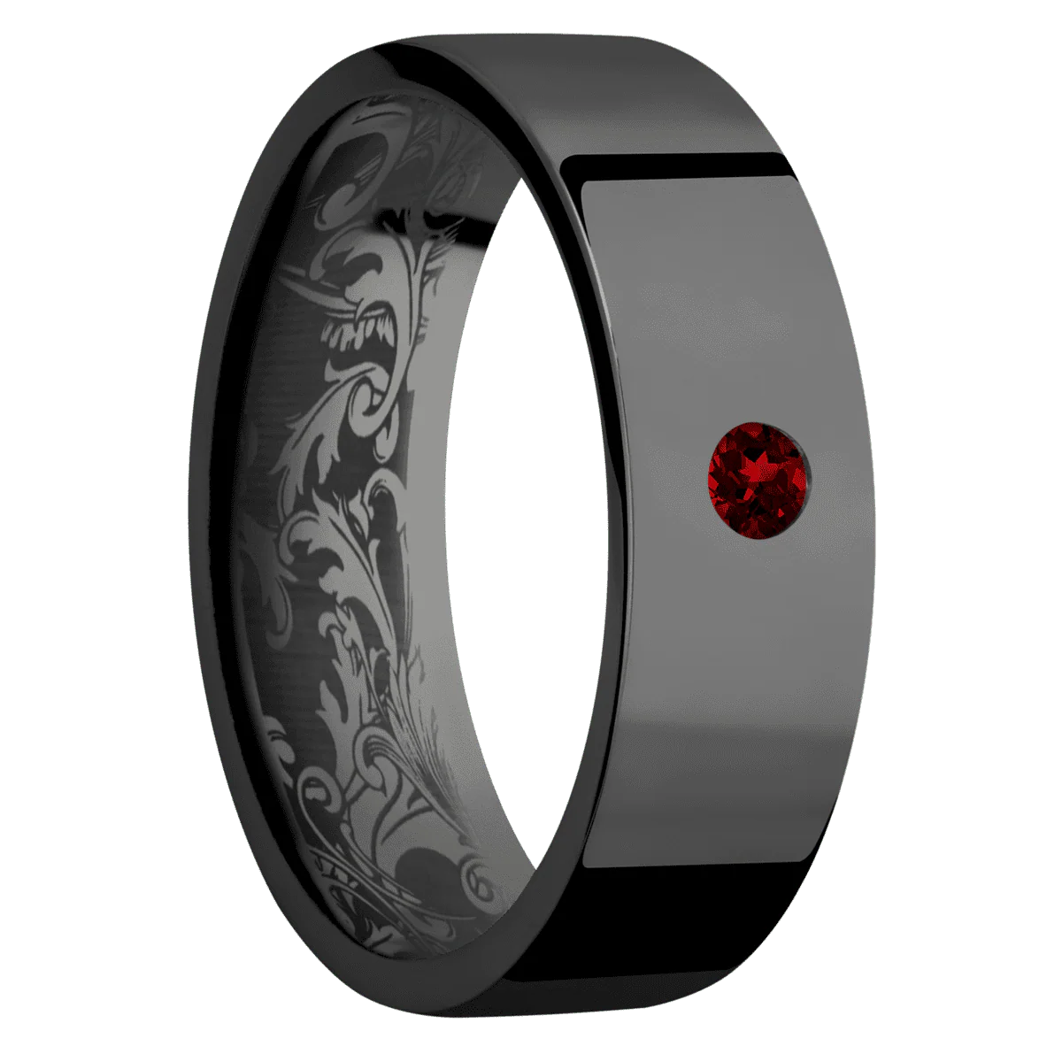 Zirconium + Polish Finish