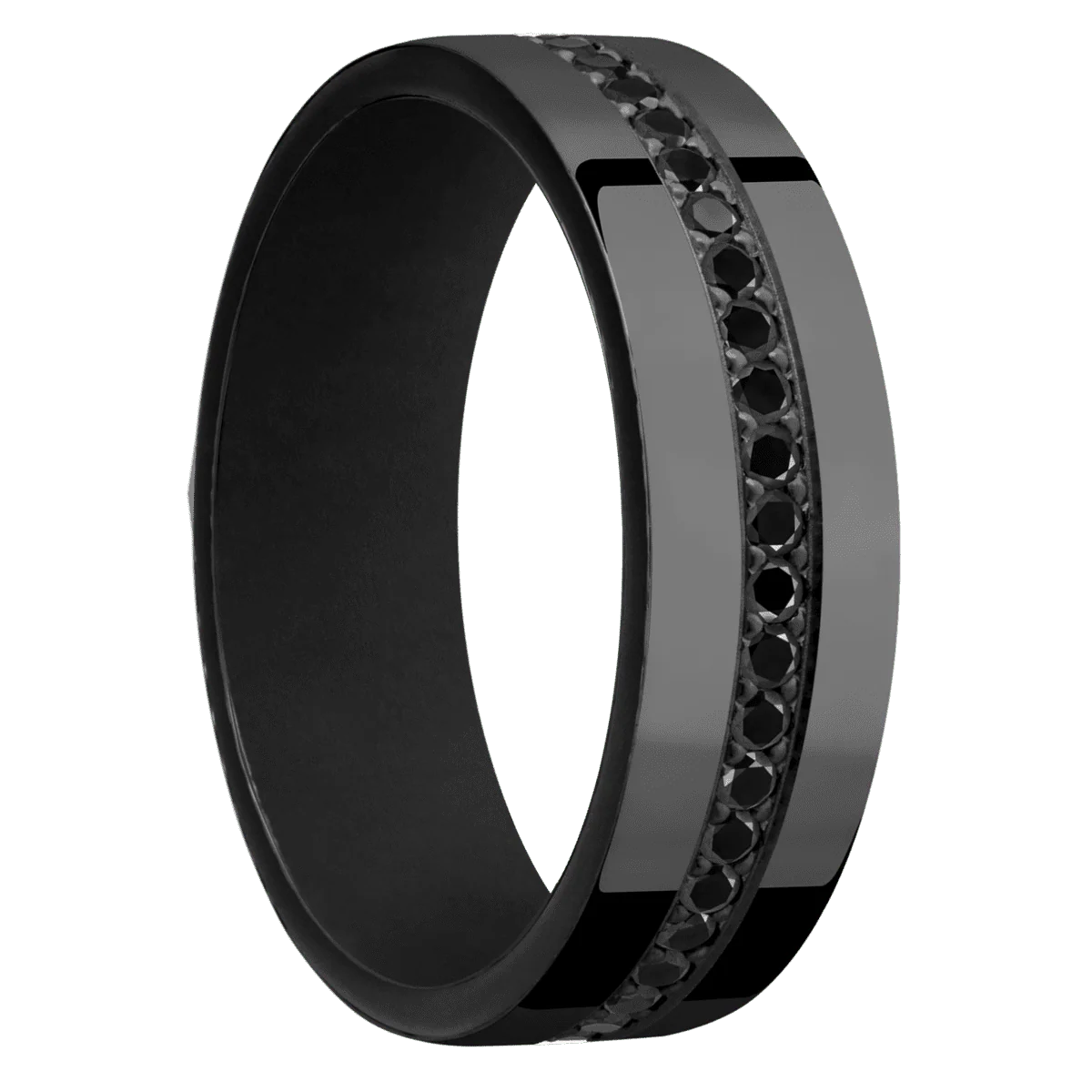 Zirconium + Polish Finish + Black