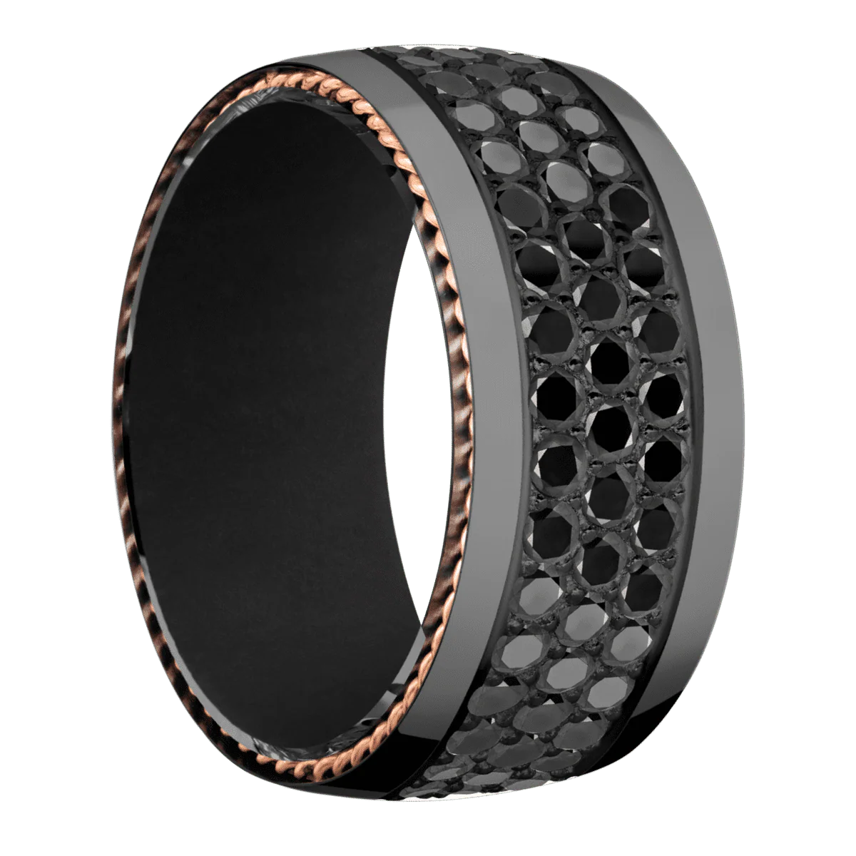 Zirconium + Polish Finish + Black