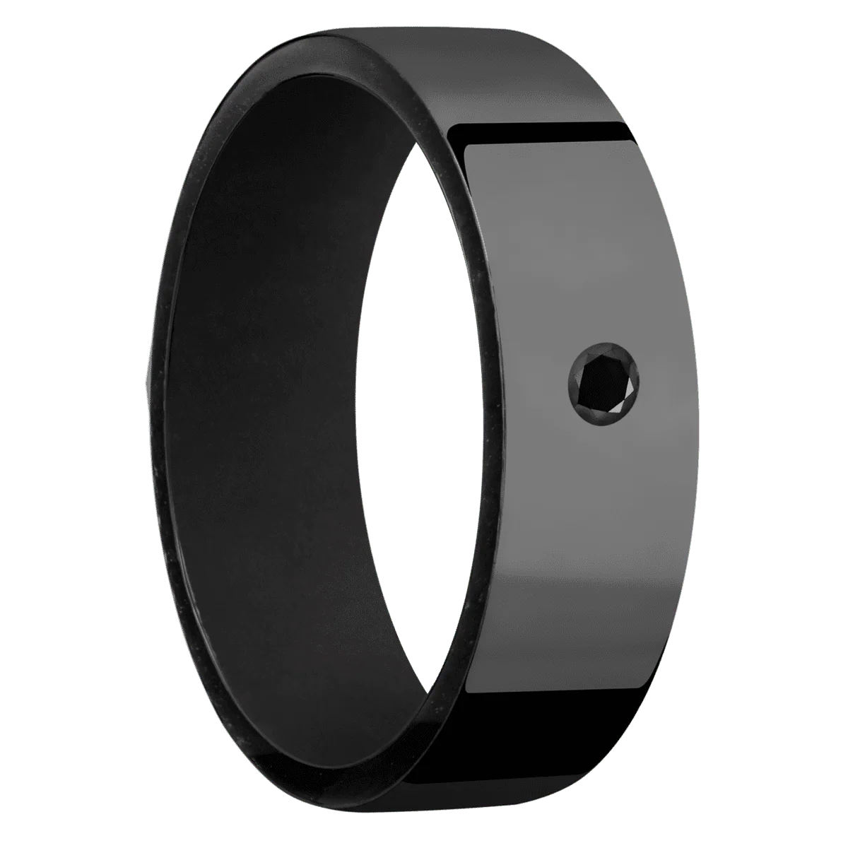 Zirconium + Polish Finish + Black