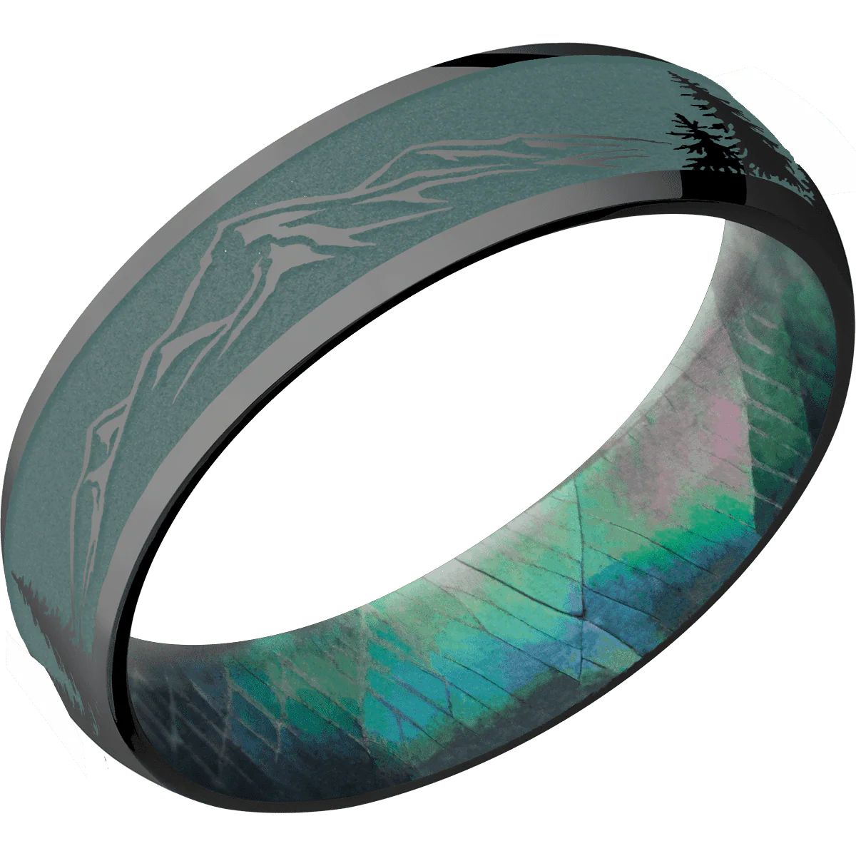 Zirconium + Polish Finish + Black Mother of Pearl - Image 2