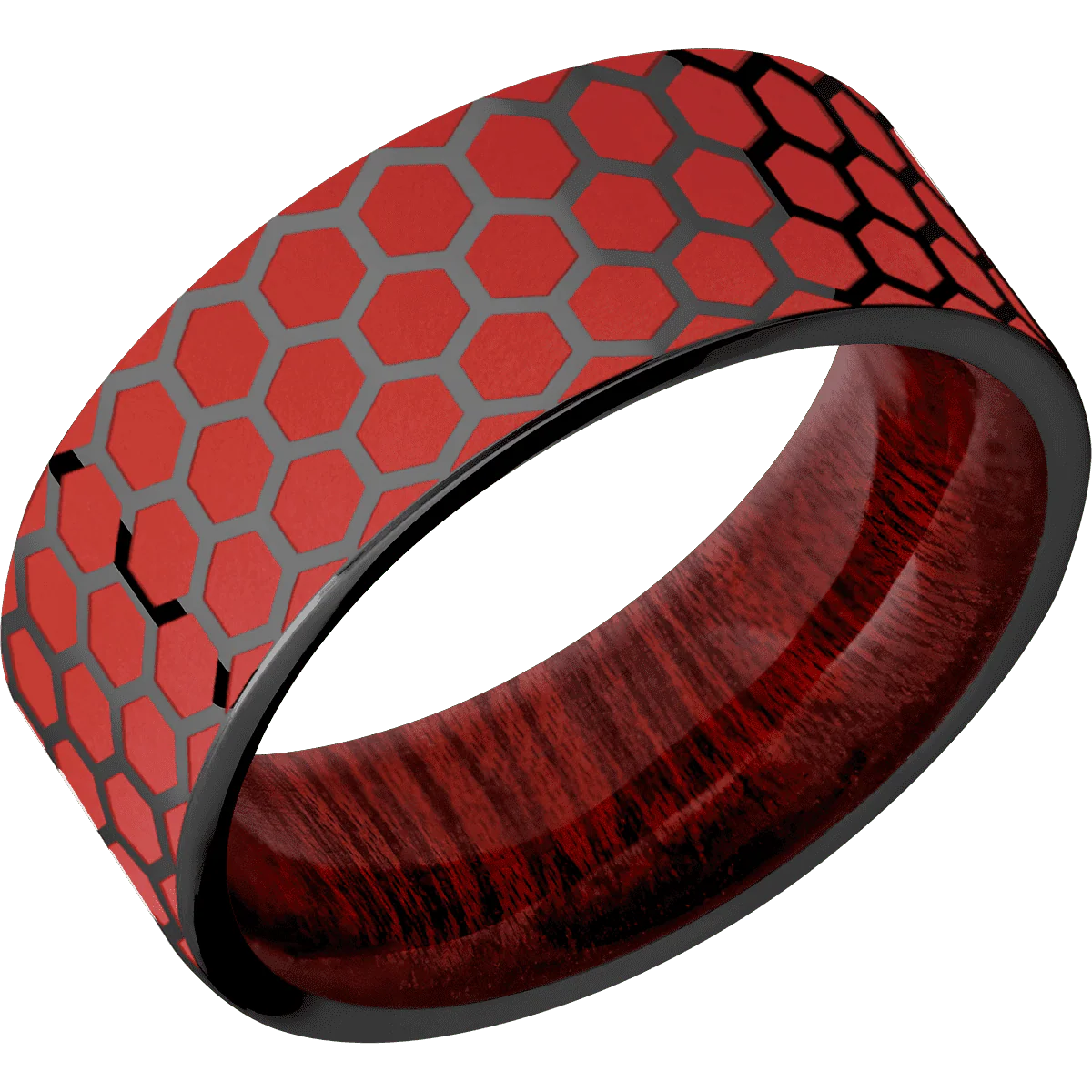 Zirconium + Polish Finish + Blood Wood - Image 2