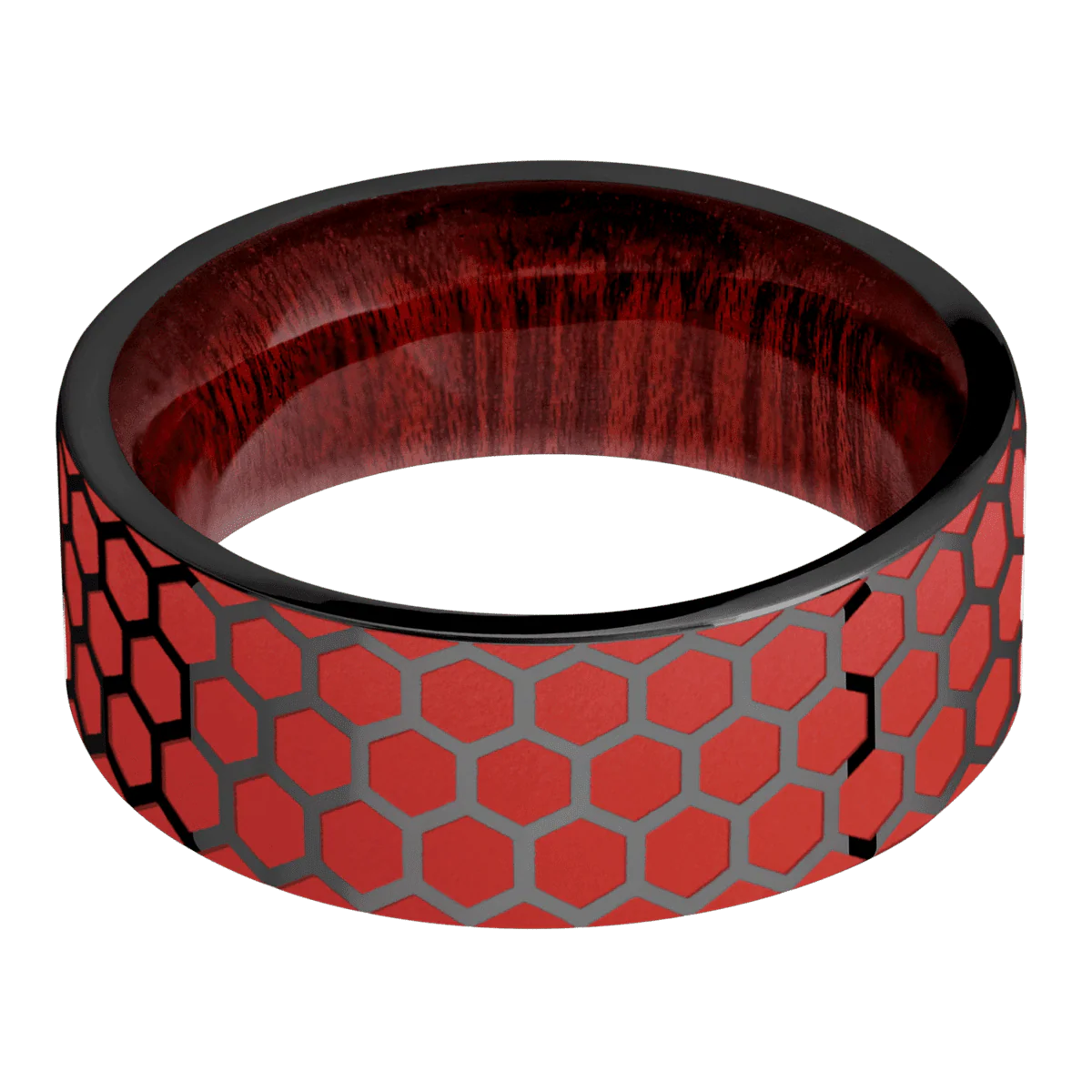 Zirconium + Polish Finish + Blood Wood - Image 3