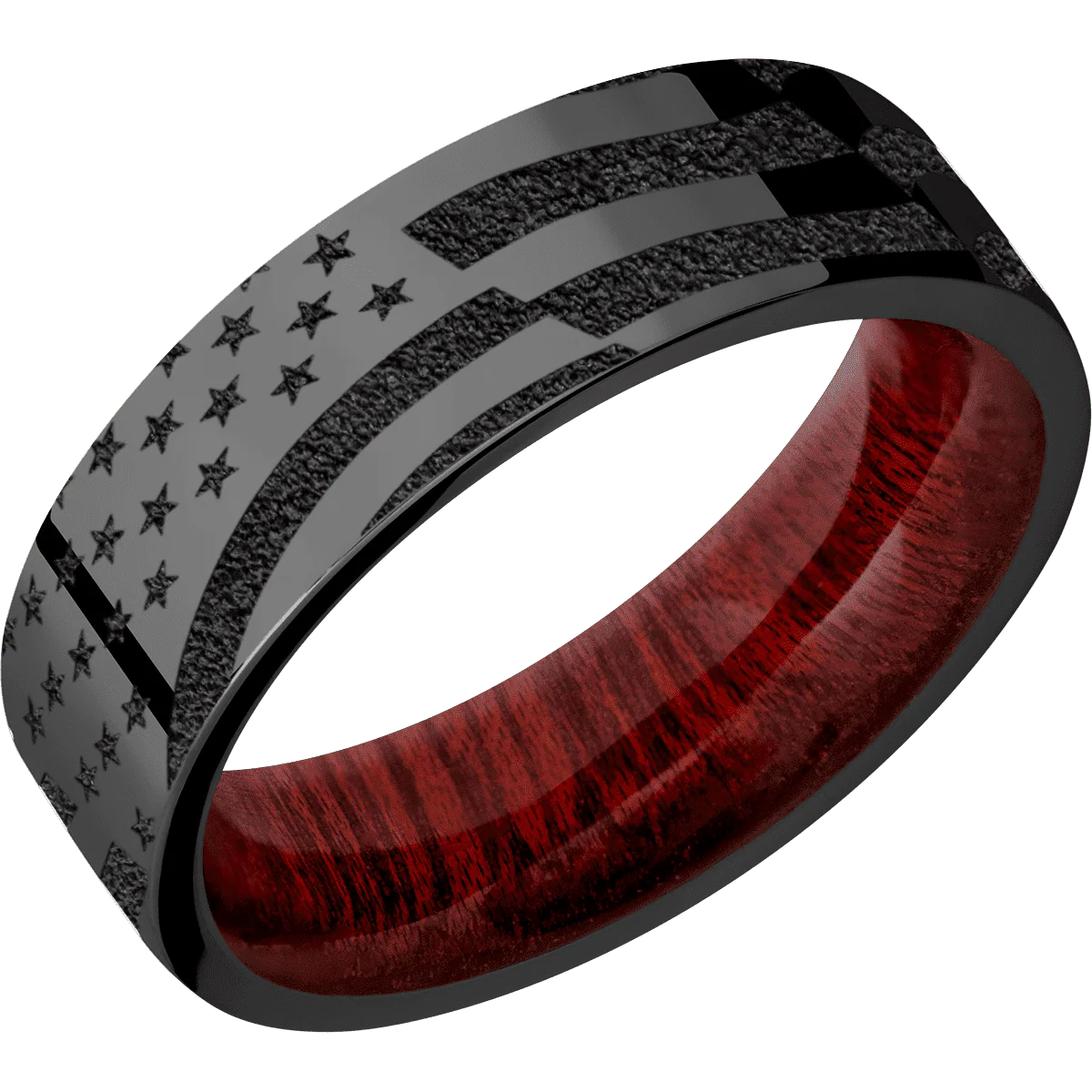 Zirconium + Polish Finish + Blood Wood - Image 2