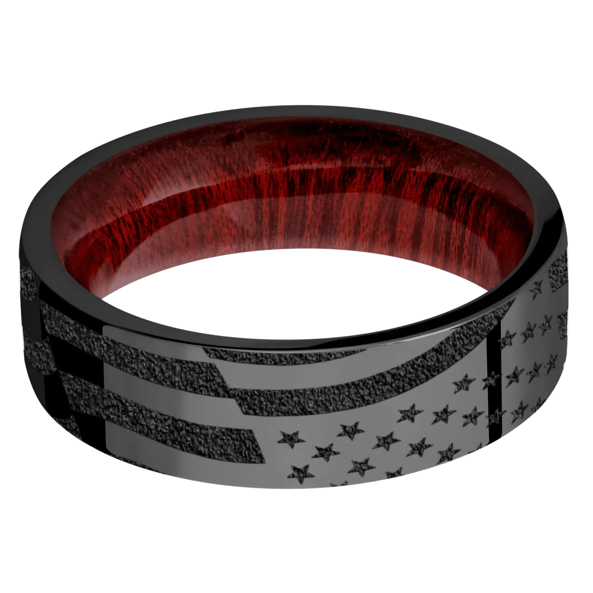 Zirconium + Polish Finish + Blood Wood - Image 3