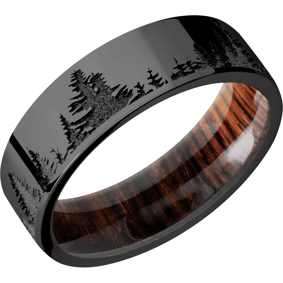 Zirconium + Polish Finish + Cocobolo - Image 2