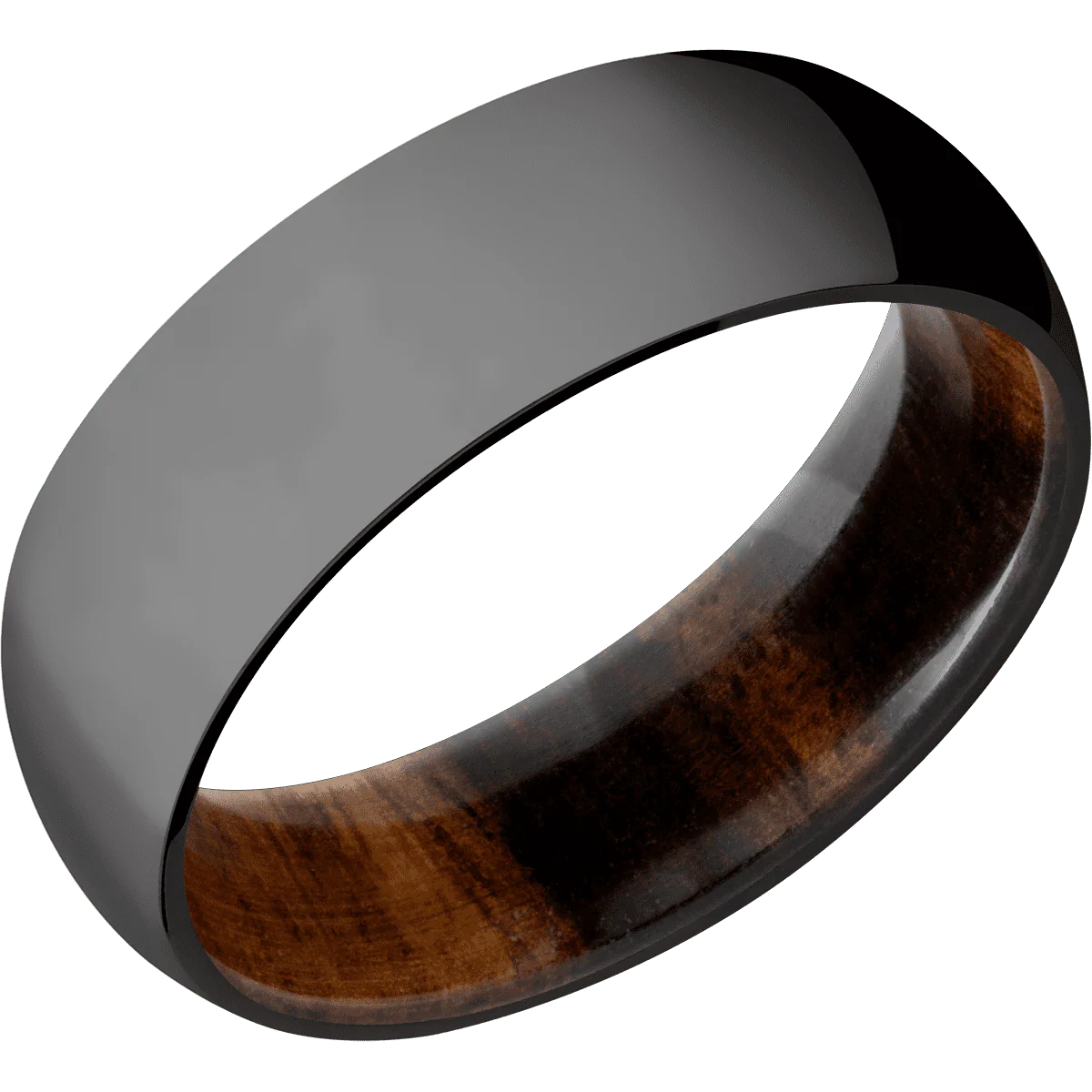 Zirconium + Polish Finish + Desert Iron Wood - Image 2