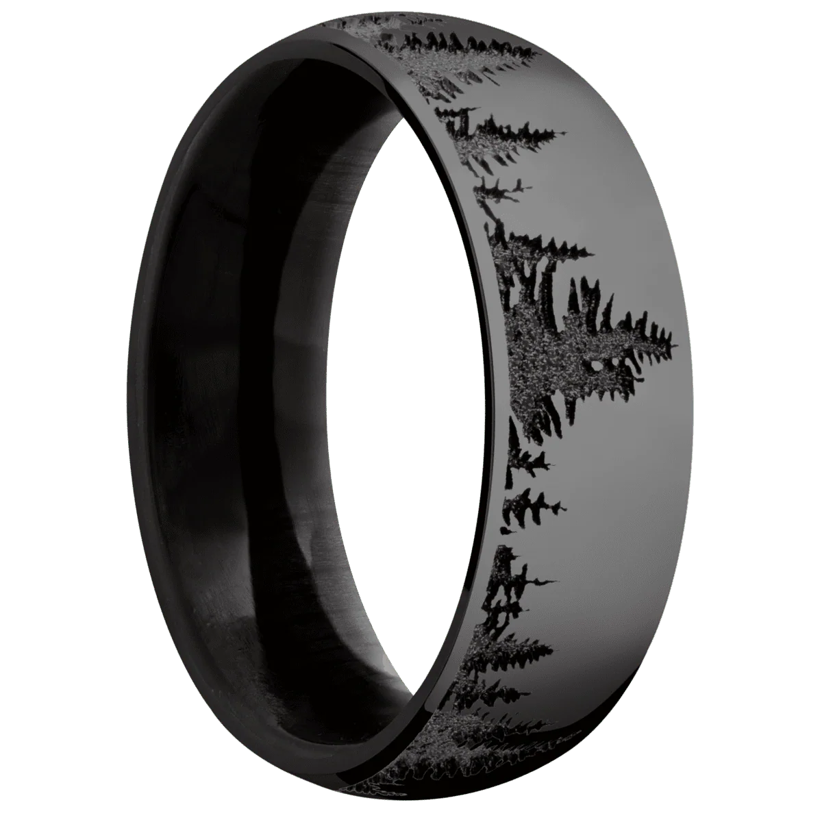 Zirconium + Polish Finish + Ebony