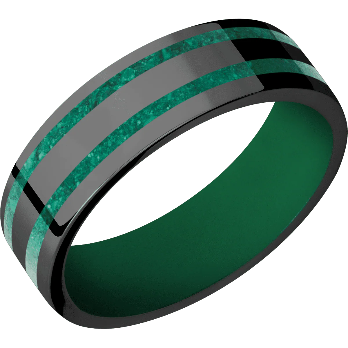 Zirconium + Polish Finish + Green - Image 2