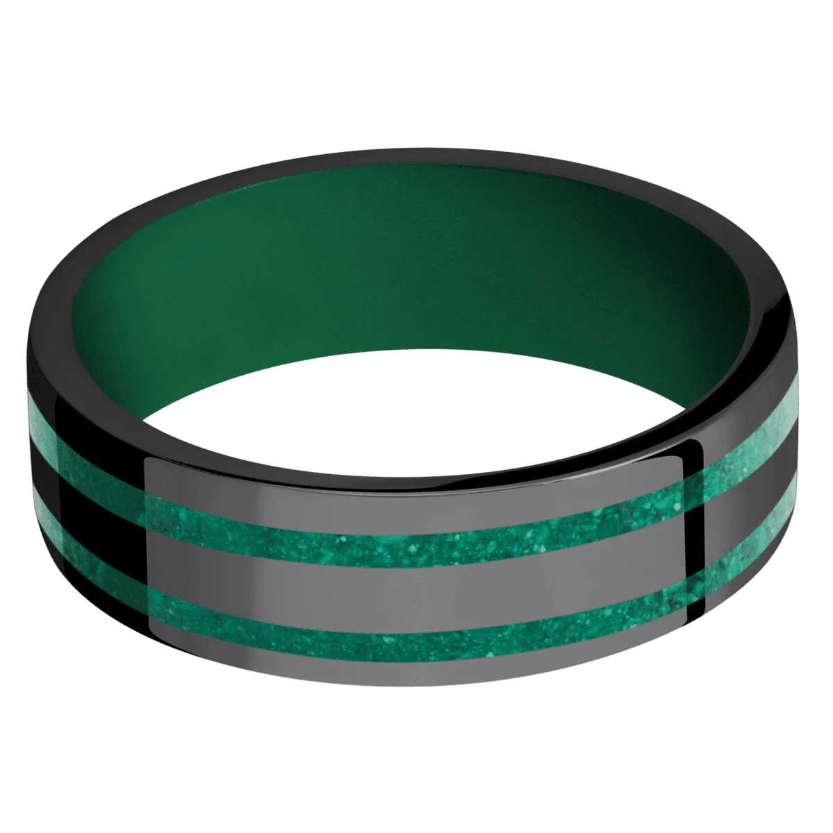 Zirconium + Polish Finish + Green - Image 3