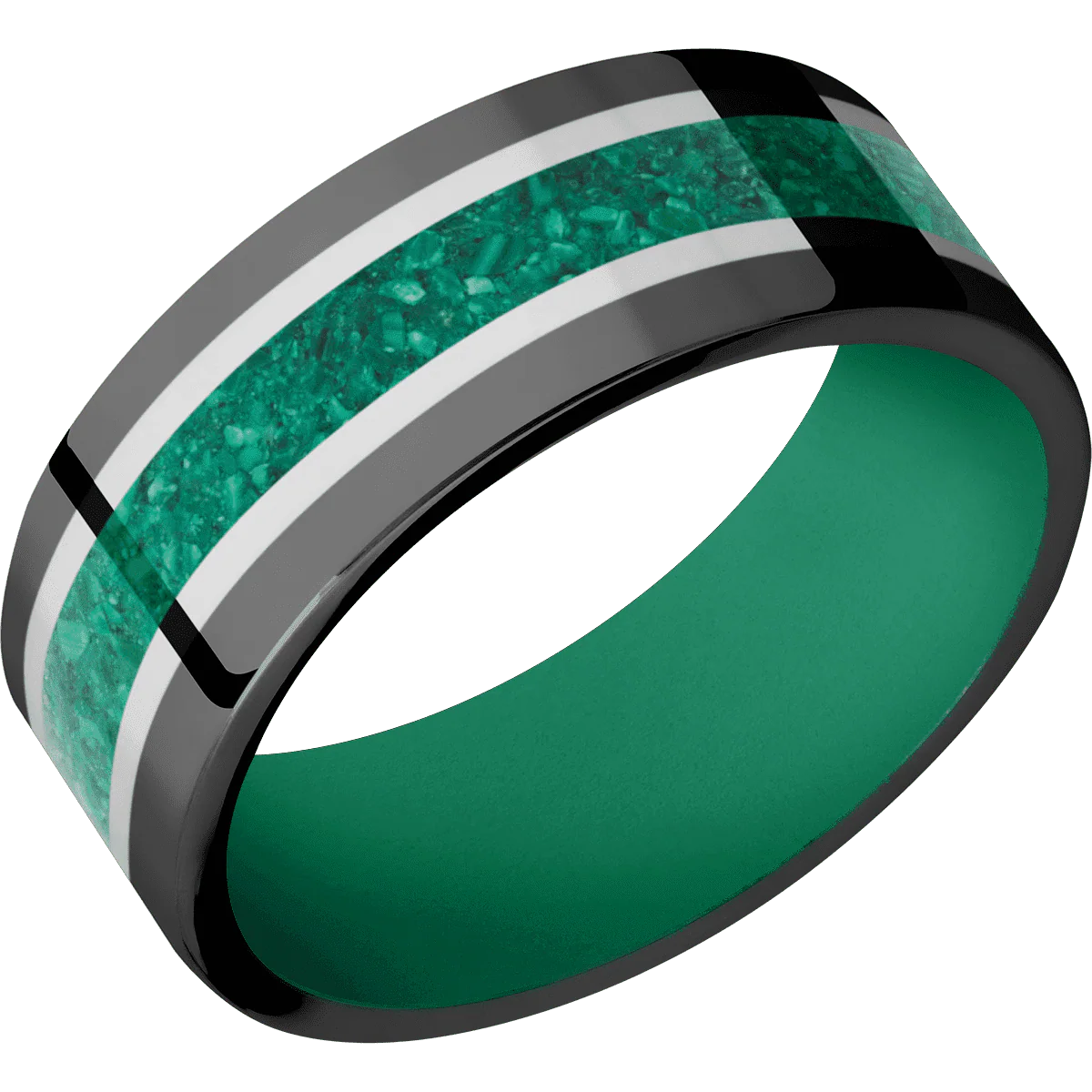 Zirconium + Polish Finish + Green - Image 2