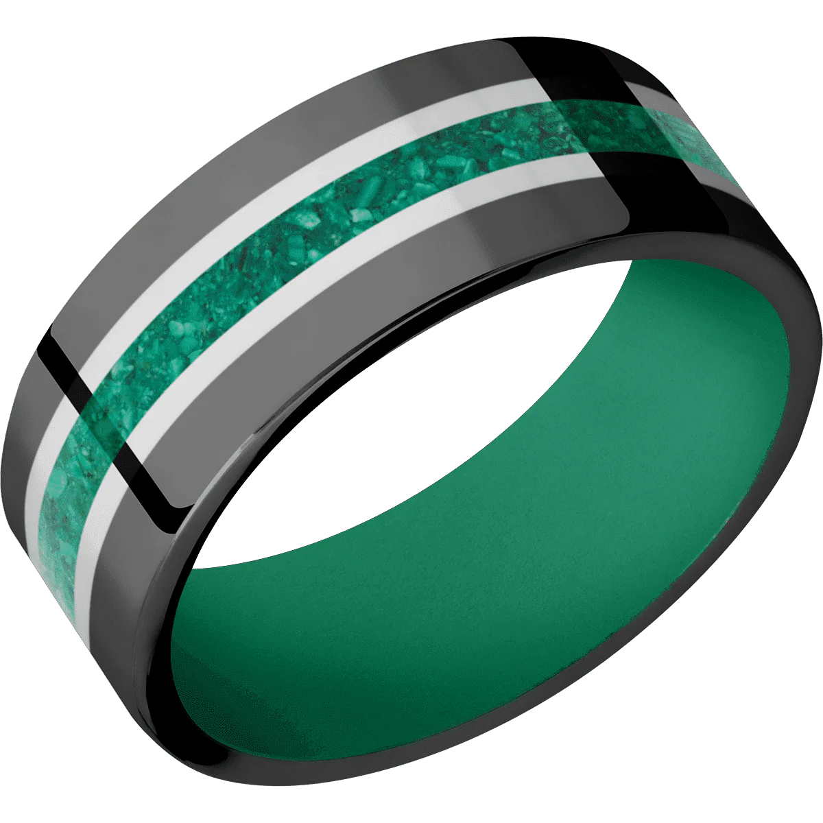 Zirconium + Polish Finish + Green - Image 2