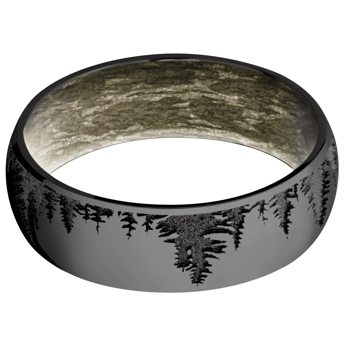 Zirconium + Polish Finish + MossyOak Bottomland - Image 3