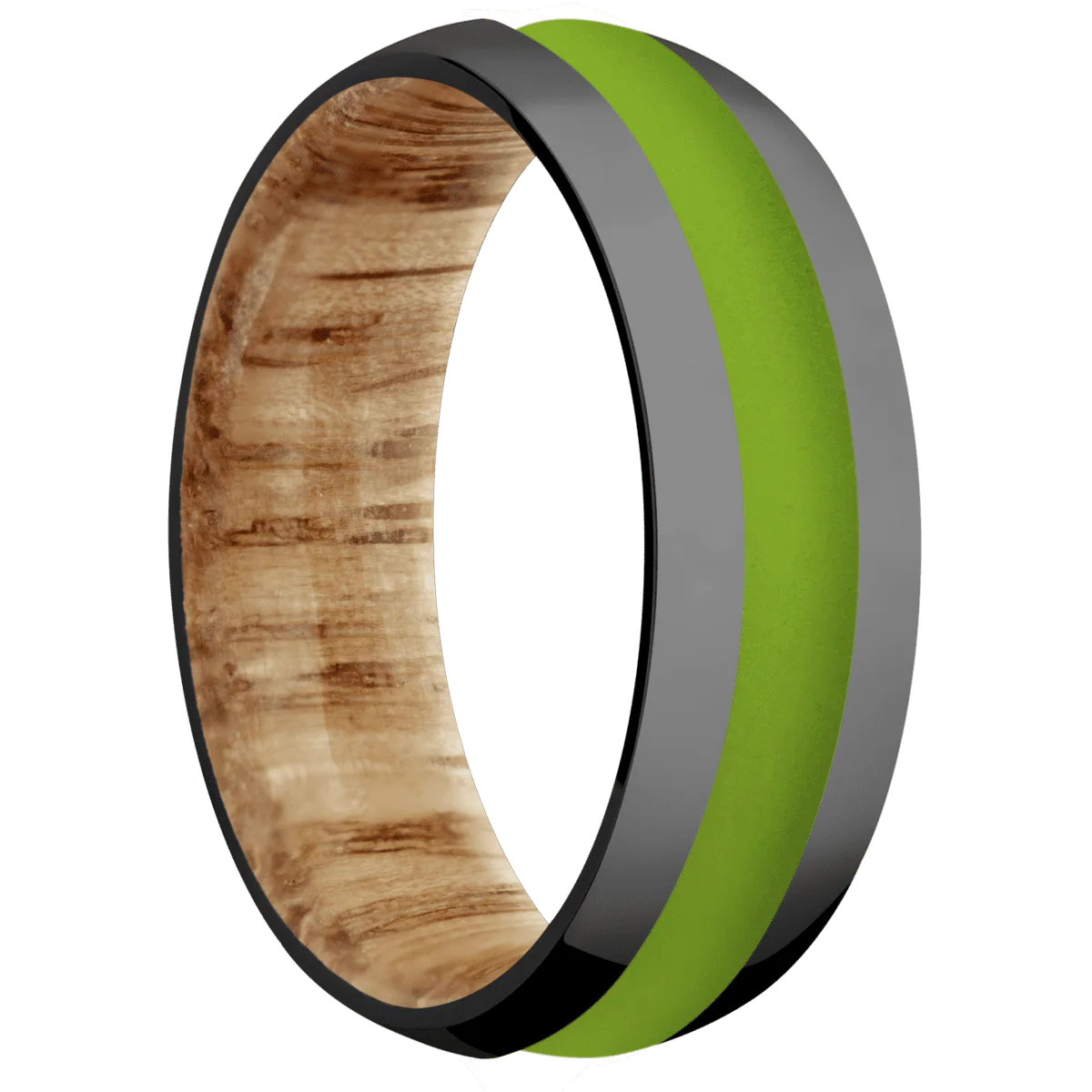 Zirconium + Polish Finish + Natural Oak