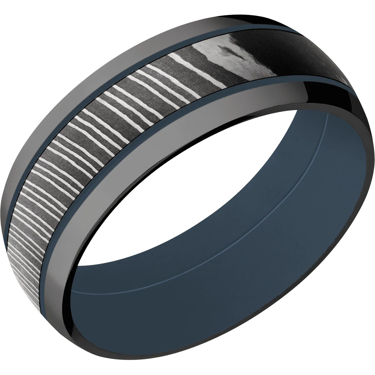 Zirconium + Polish Finish + Navy Blue - Image 2
