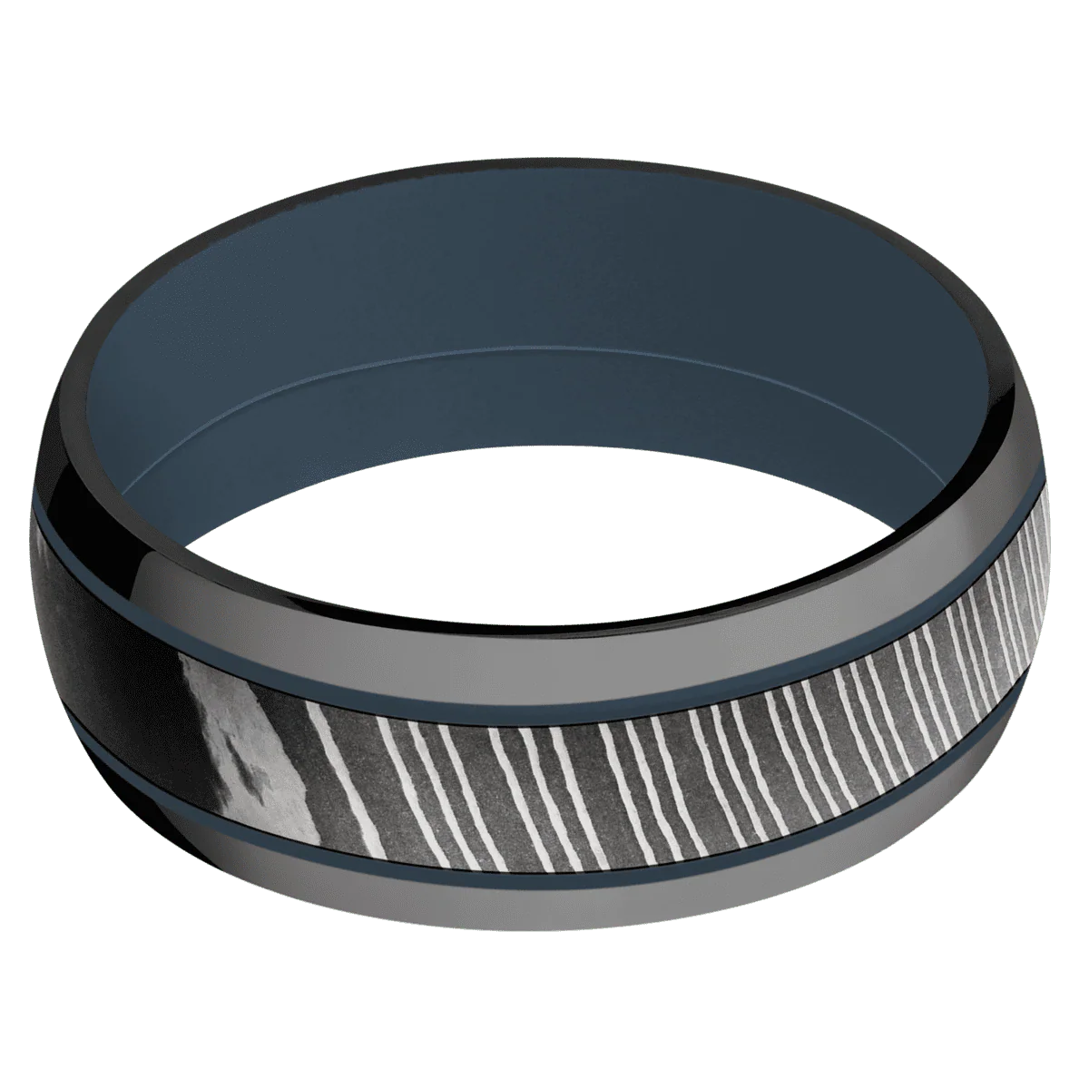 Zirconium + Polish Finish + Navy Blue - Image 3